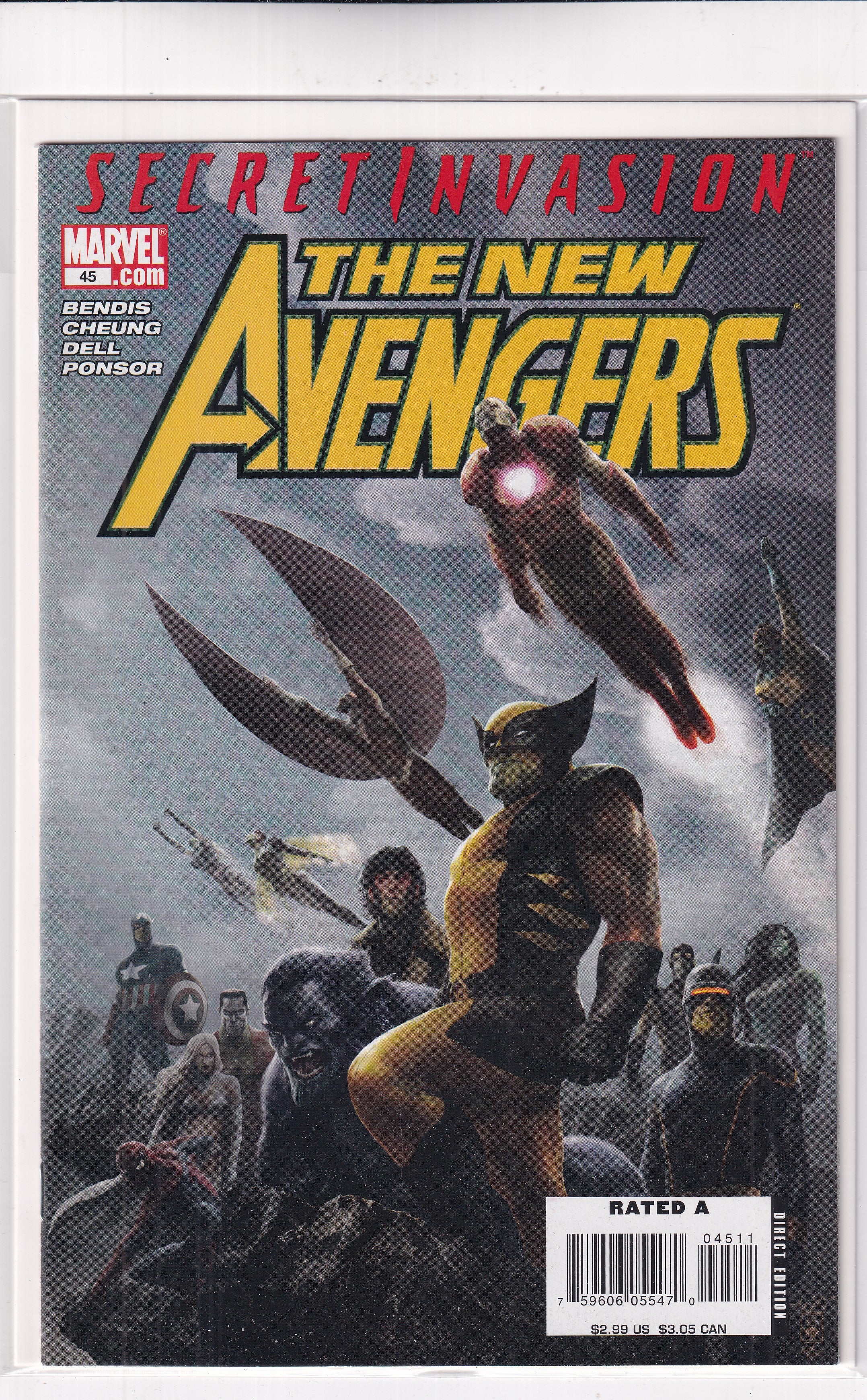 SECRET INVASION NEW AVENGERS #45 - Slab City Comics