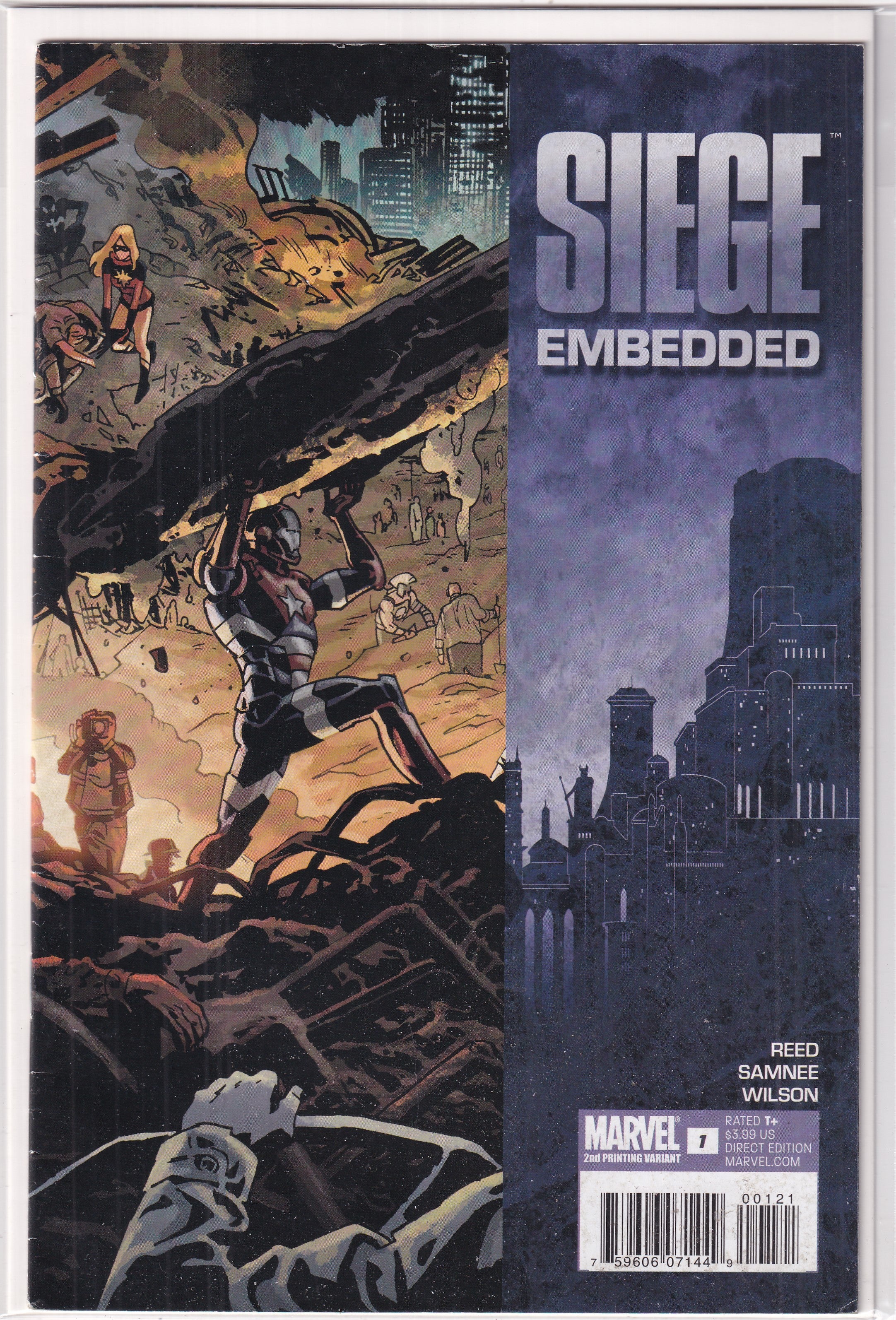 SIEGE EMBEDDED #1 - Slab City Comics