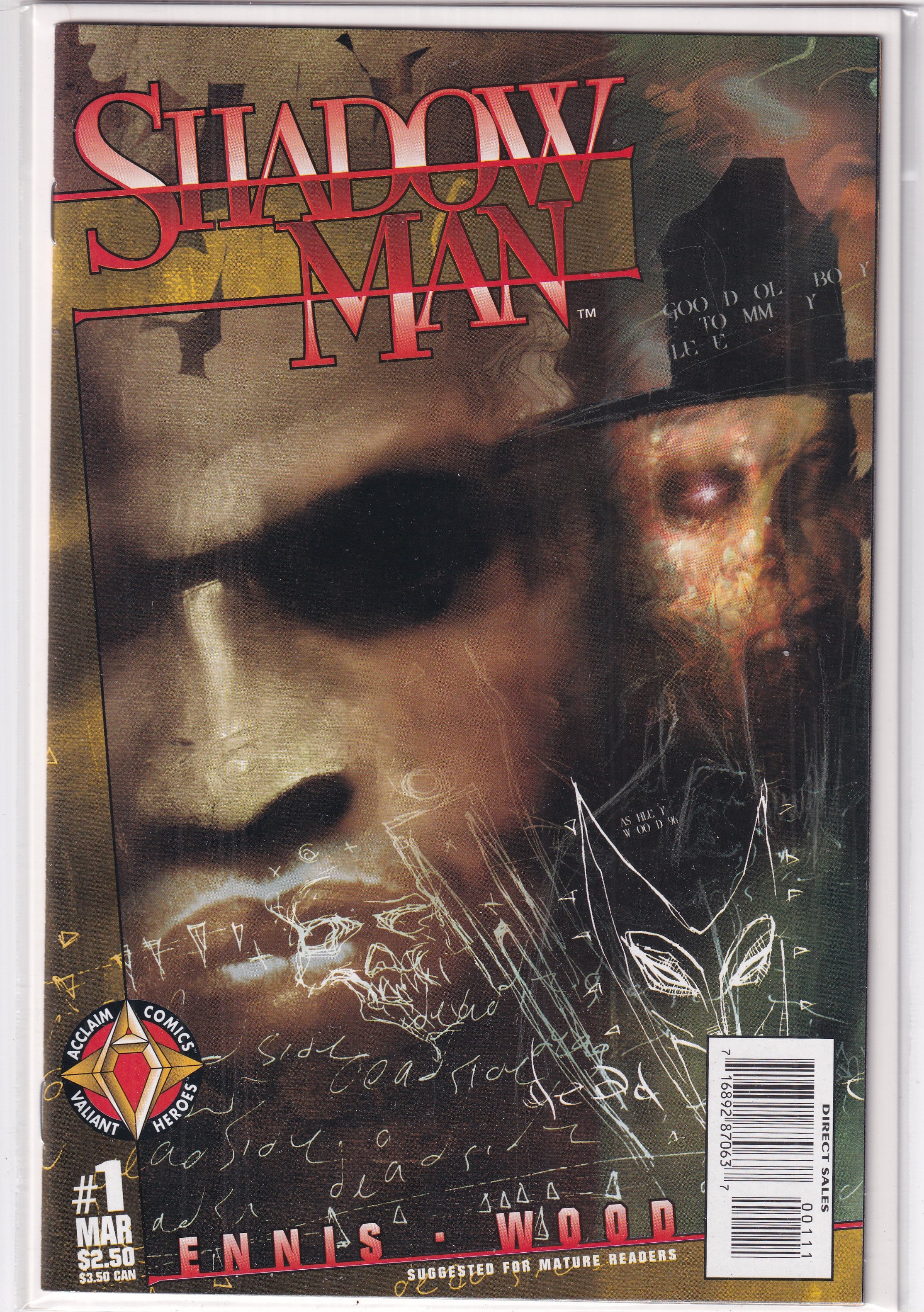 SHADOW MAN #1 - Slab City Comics