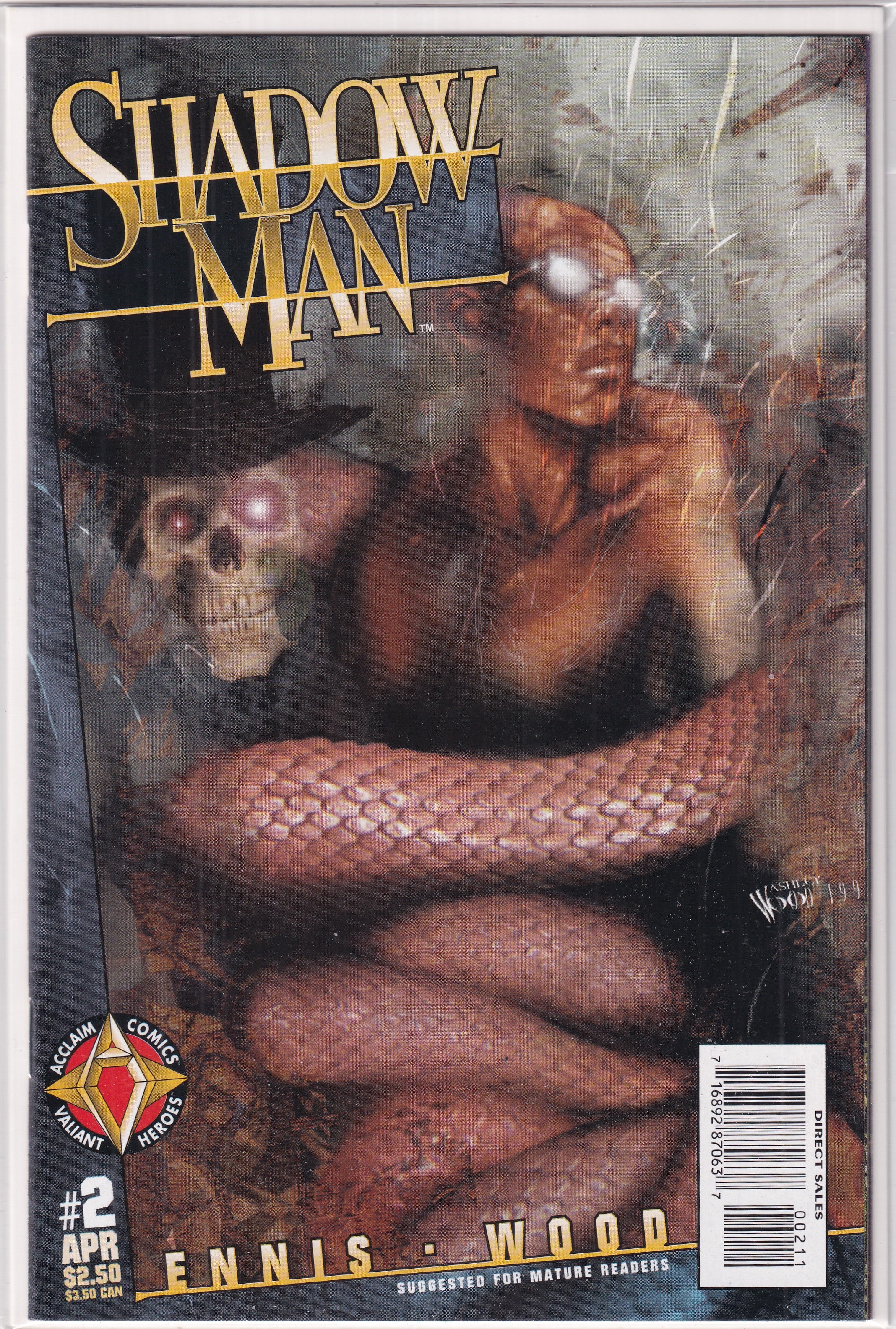 SHADOW MAN #2 - Slab City Comics