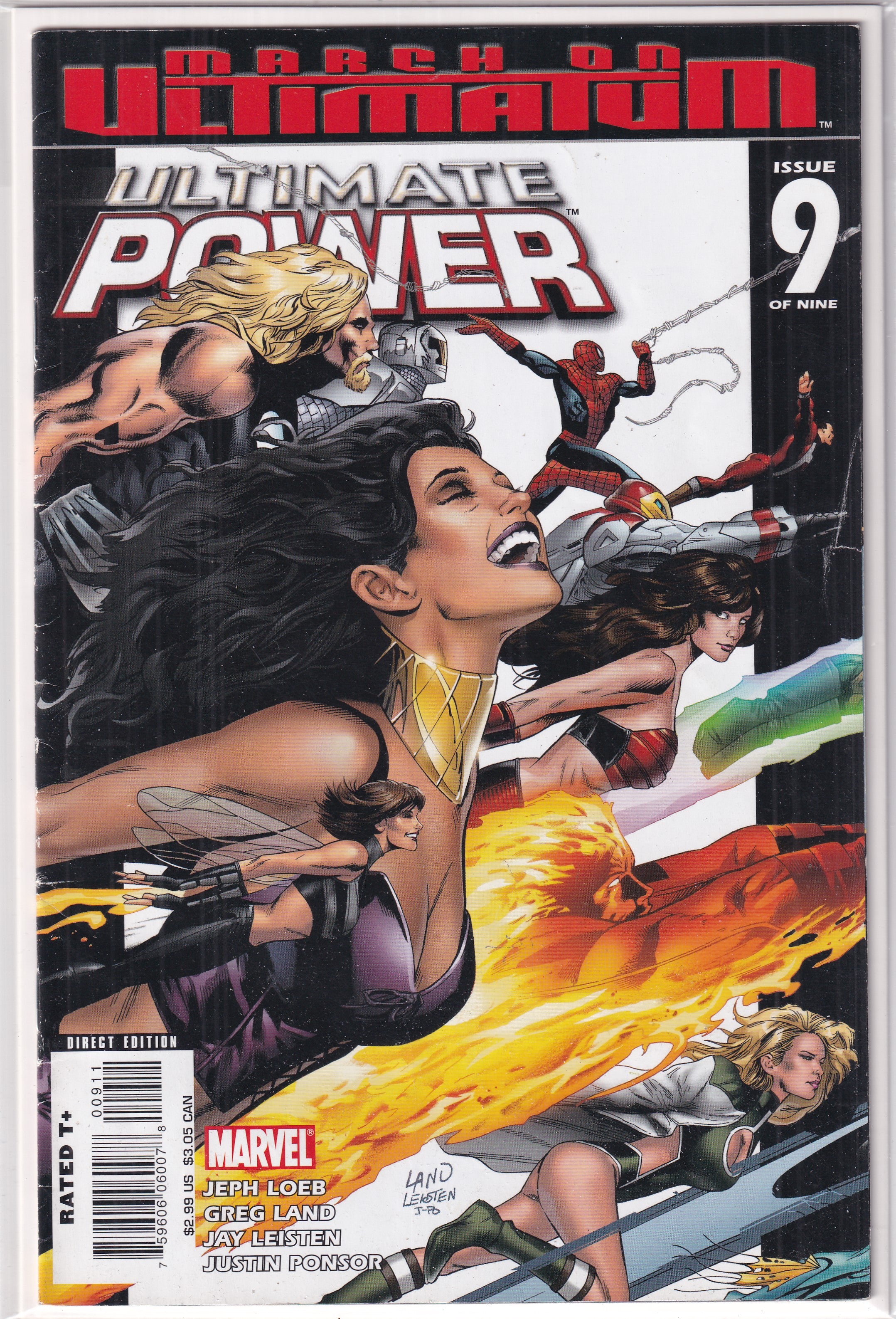 MARCH ON UKTIMATUM ULTIMATE POWER #9 - Slab City Comics