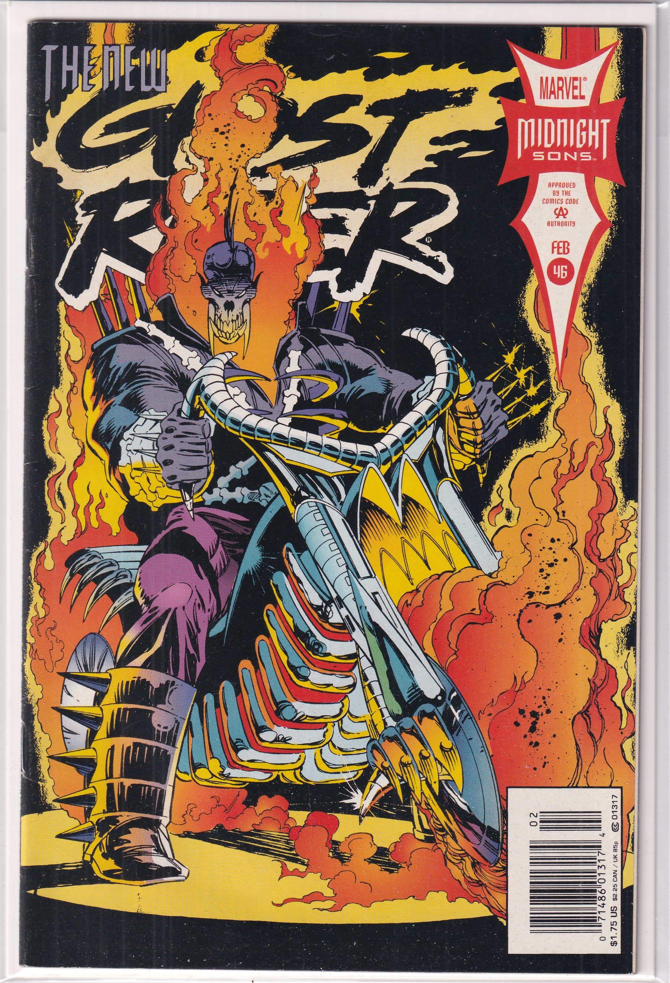 NEW GHOST RIDER MIGNIGHT SONS #46 - Slab City Comics