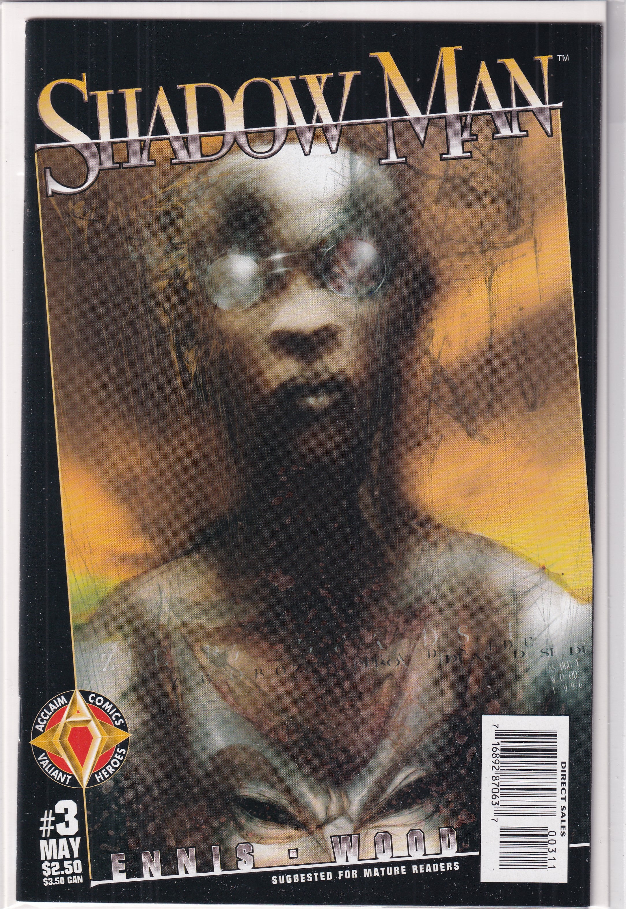 SHADOW MAN #3 - Slab City Comics