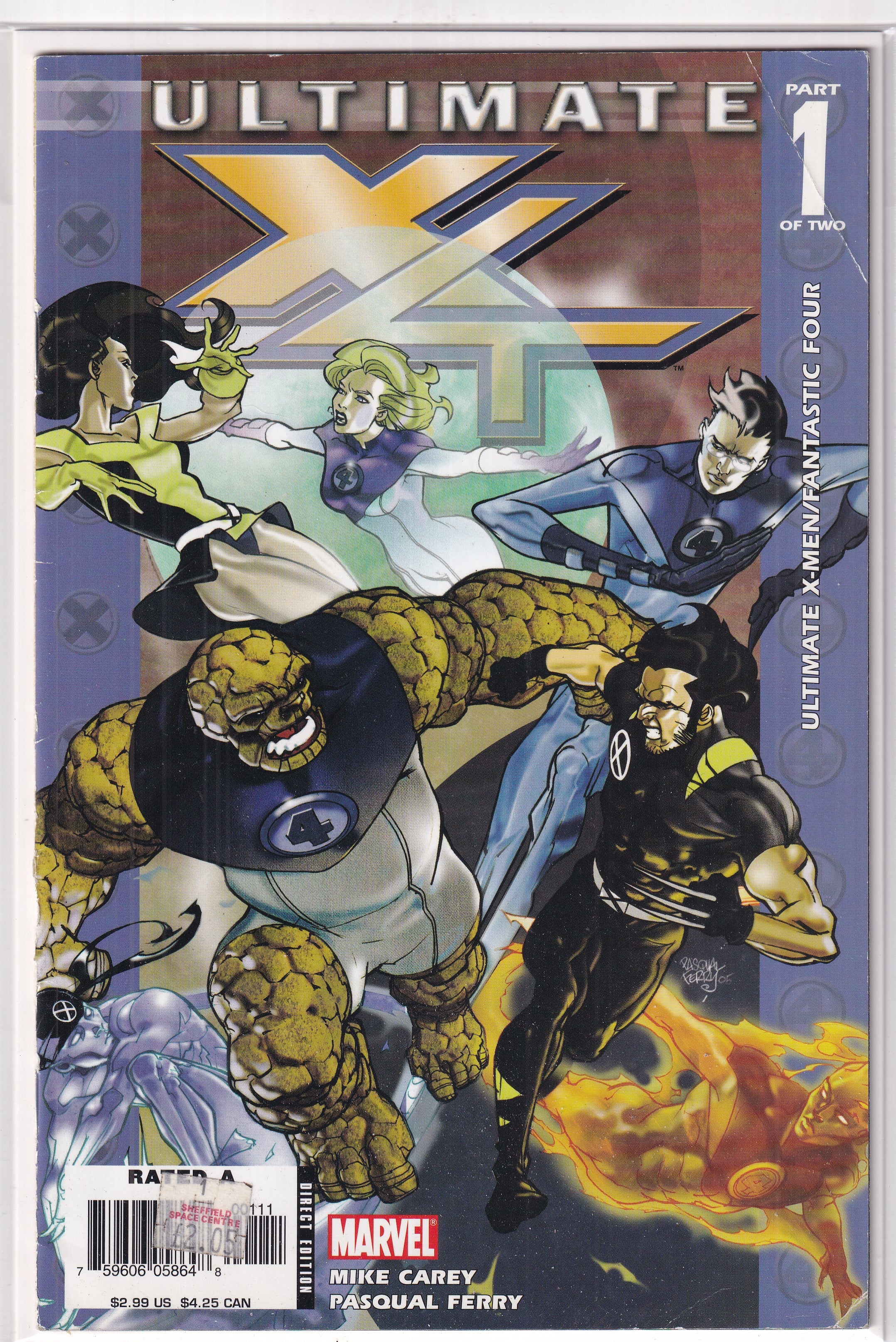 ULTIMATE X4 #1 - Slab City Comics