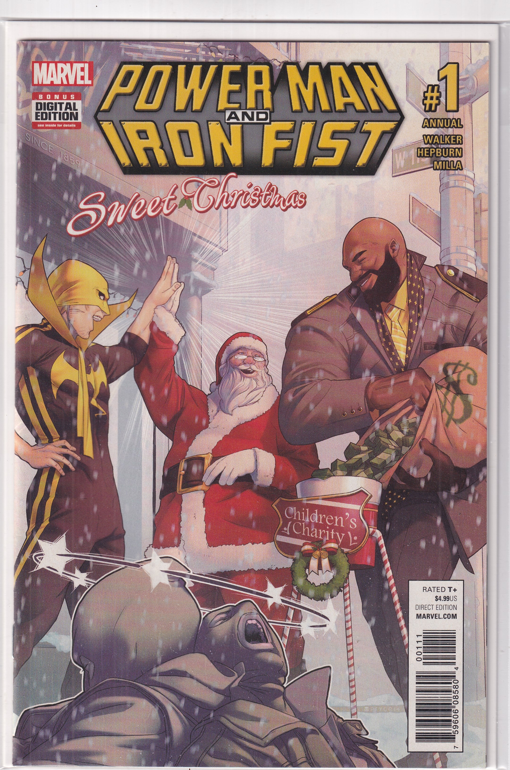POWER MAN AND IRON FIST #1 ANNUAL - Slab City Comics