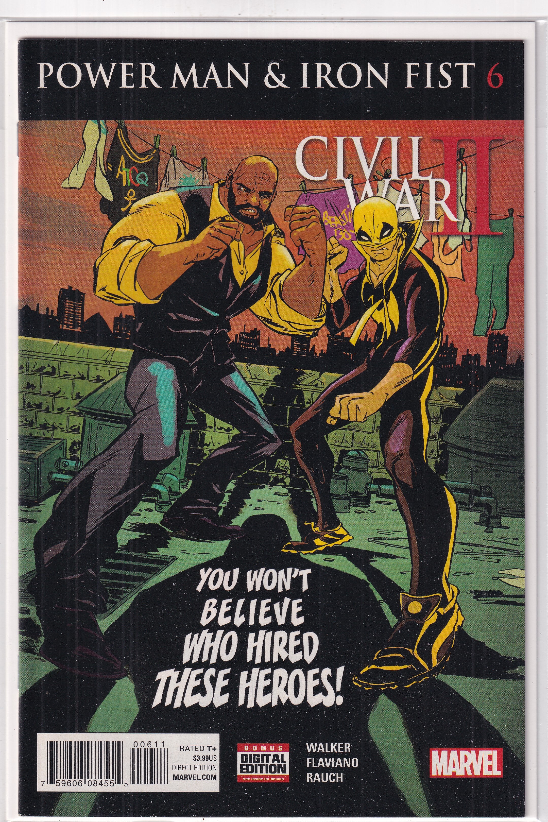 POWER MAN AND IRON FIST #6 - Slab City Comics