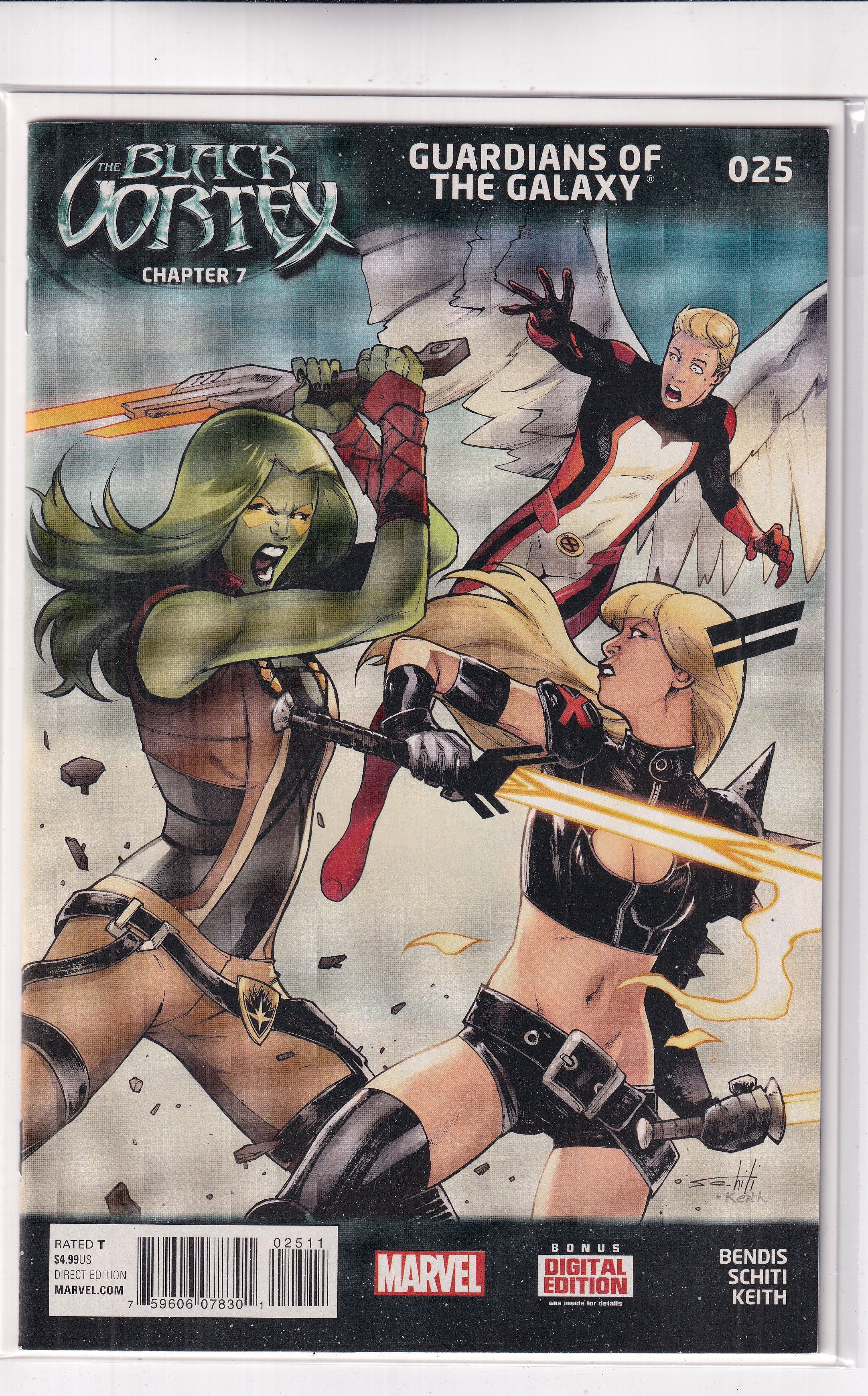 BLACK VORTEX GUARDIANS OF THE GALAXY #25 - Slab City Comics