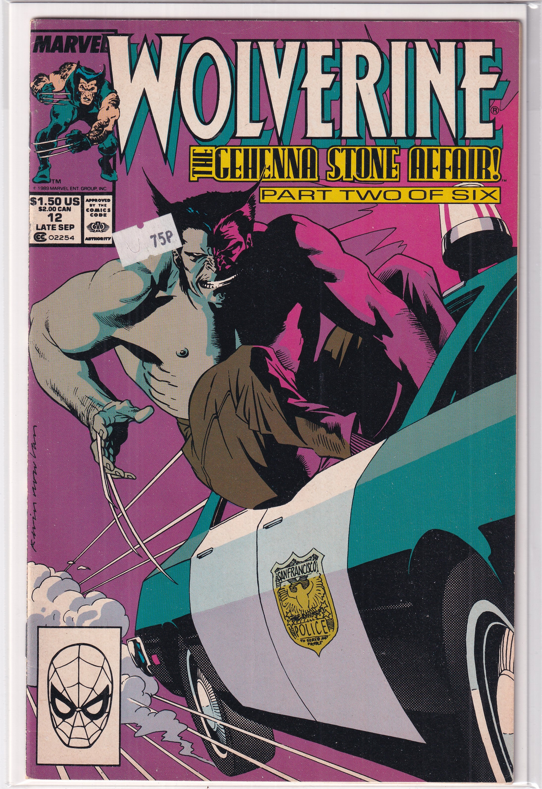 WOLVERINE GEHENNA STONE AFFAIR #12 - Slab City Comics