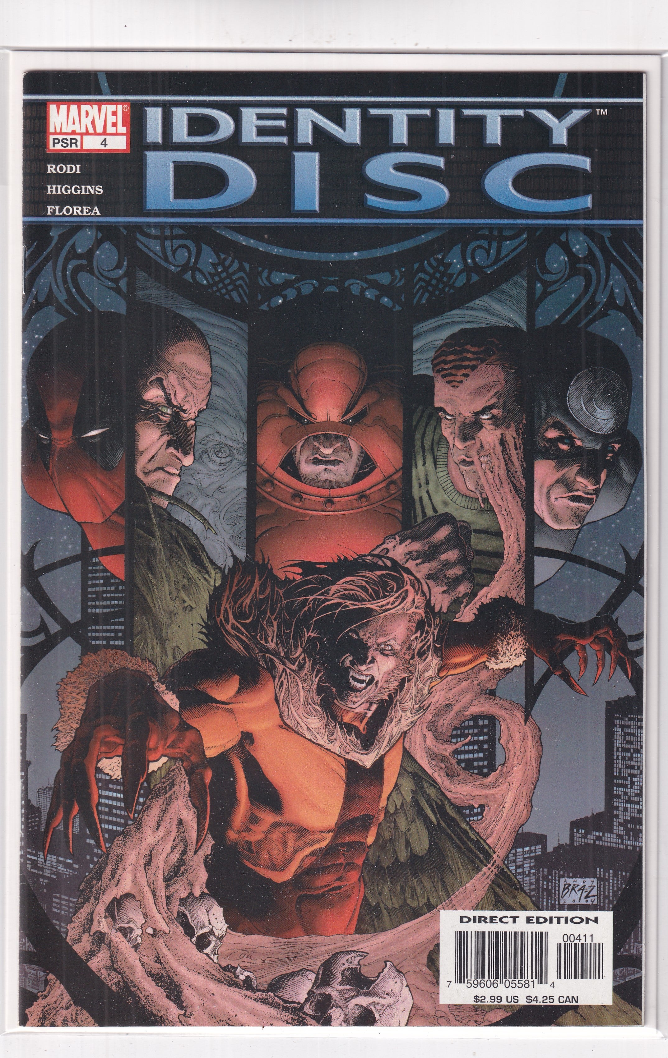 IDENTITY DISC #4 - Slab City Comics