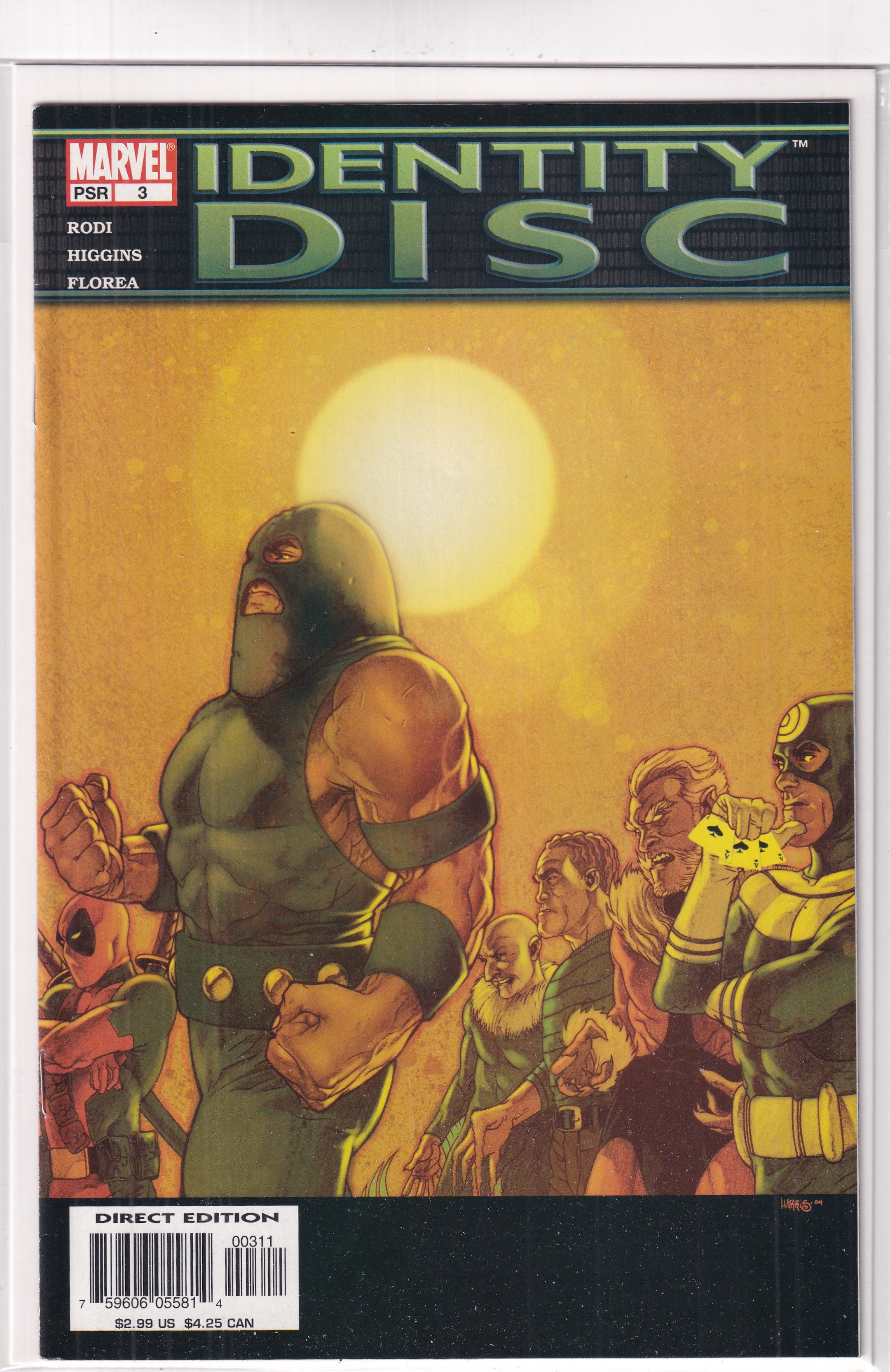 IDENTITY DISC #3 - Slab City Comics