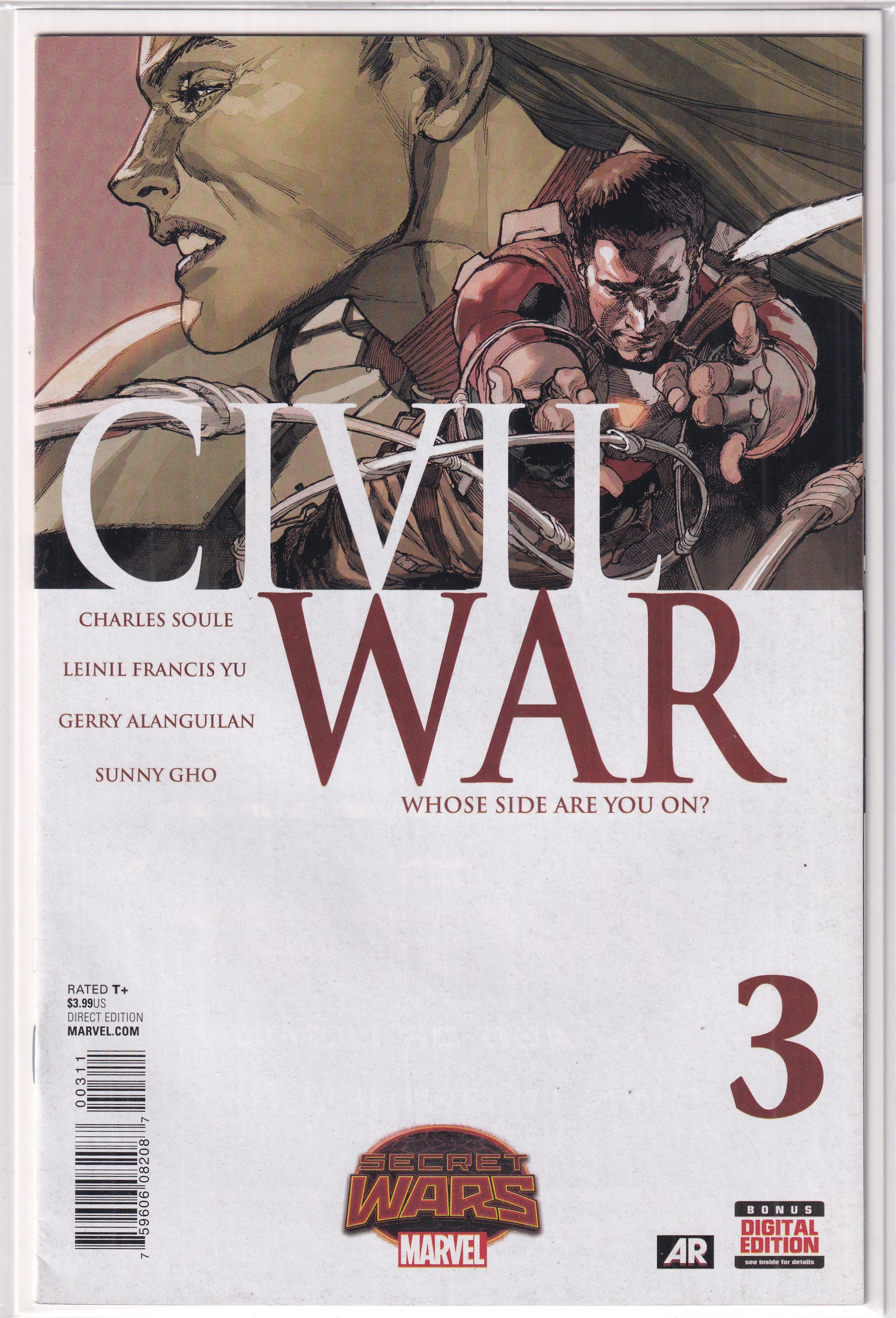 CIVIL WAR #3 - Slab City Comics