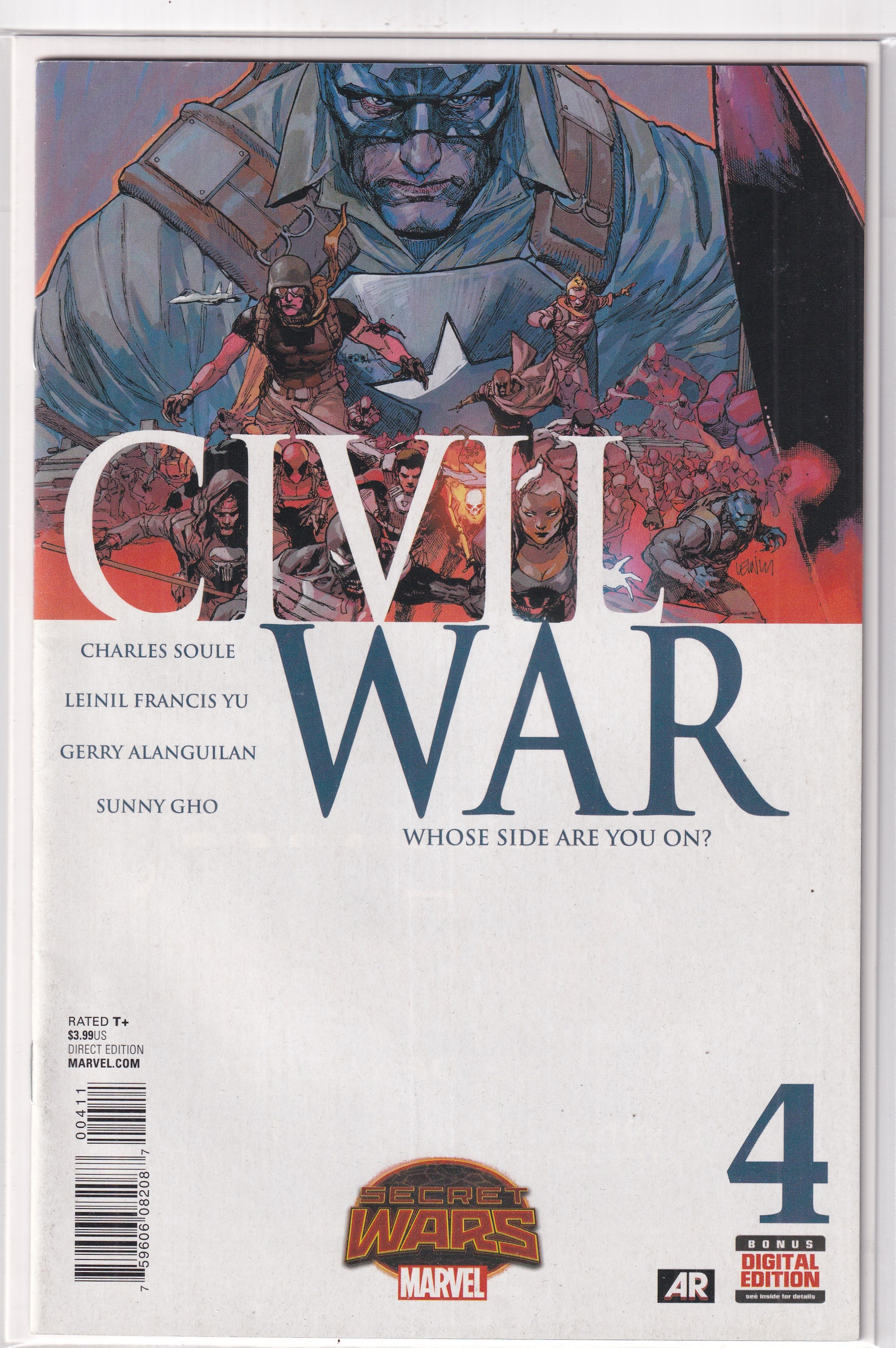 CIVIL WAR #4 - Slab City Comics