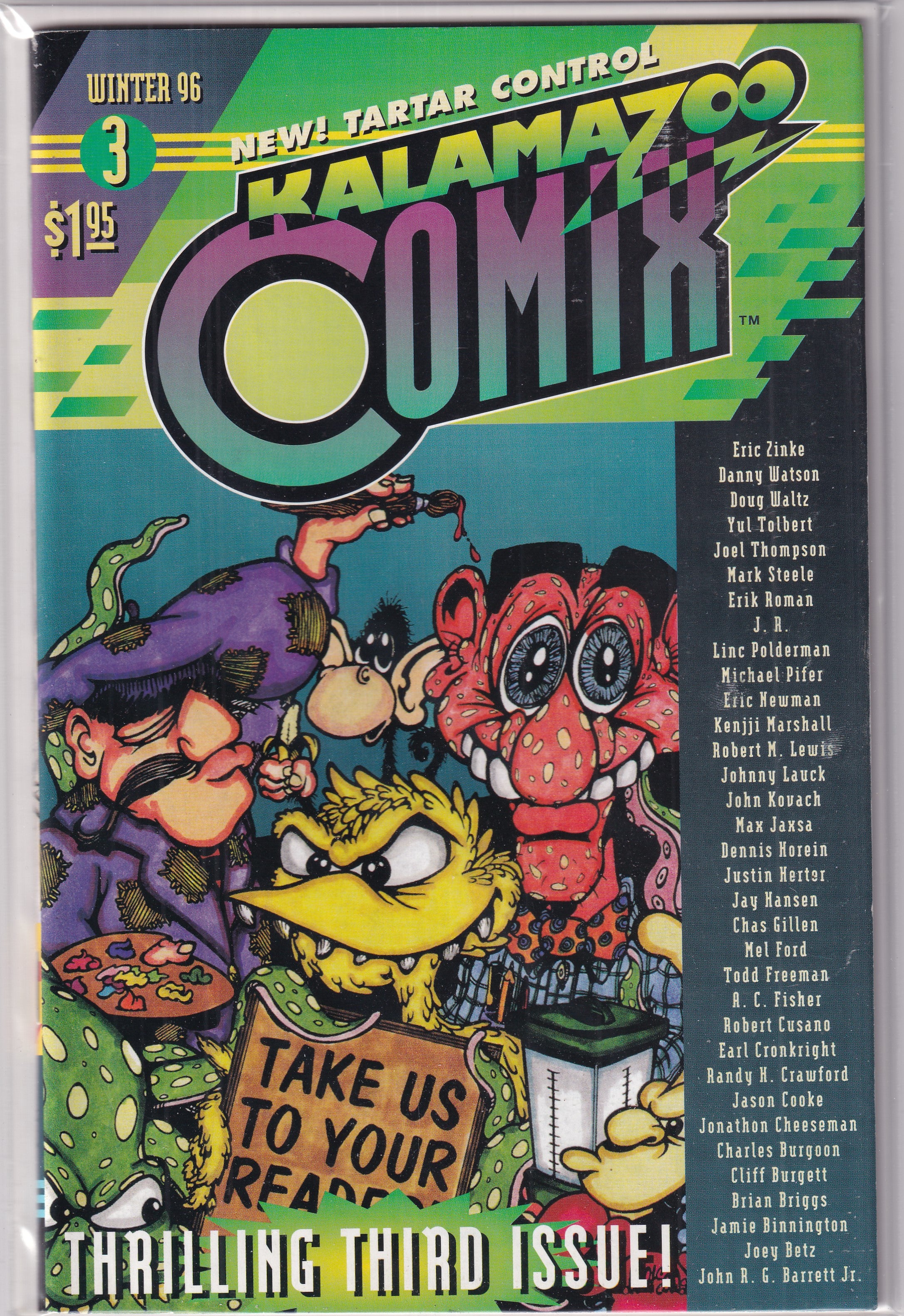 KALAMAZOO COMIX #3 - Slab City Comics