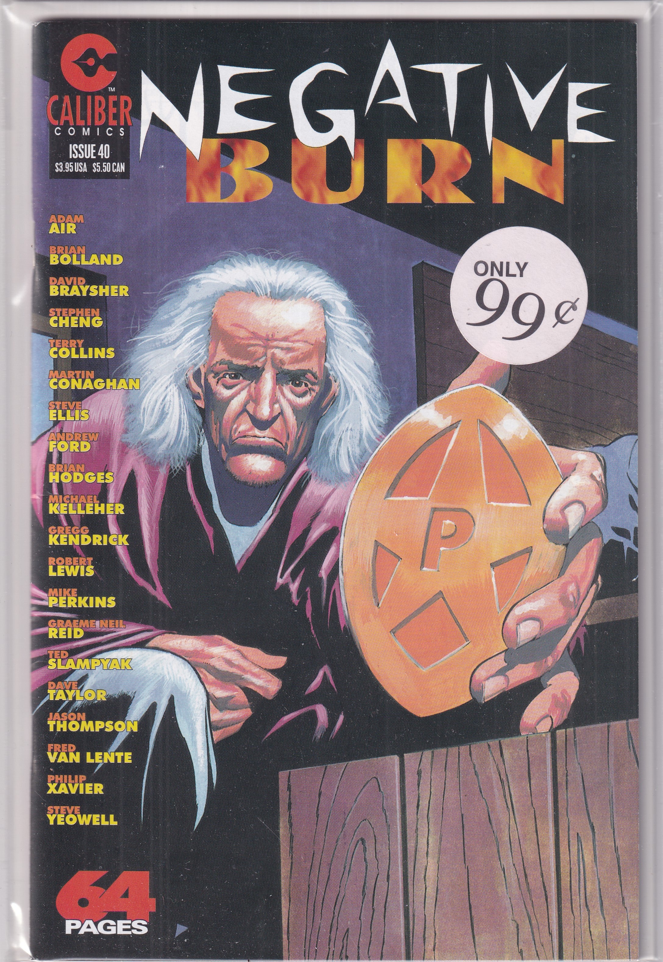NEGATIVE BURN #40 - Slab City Comics