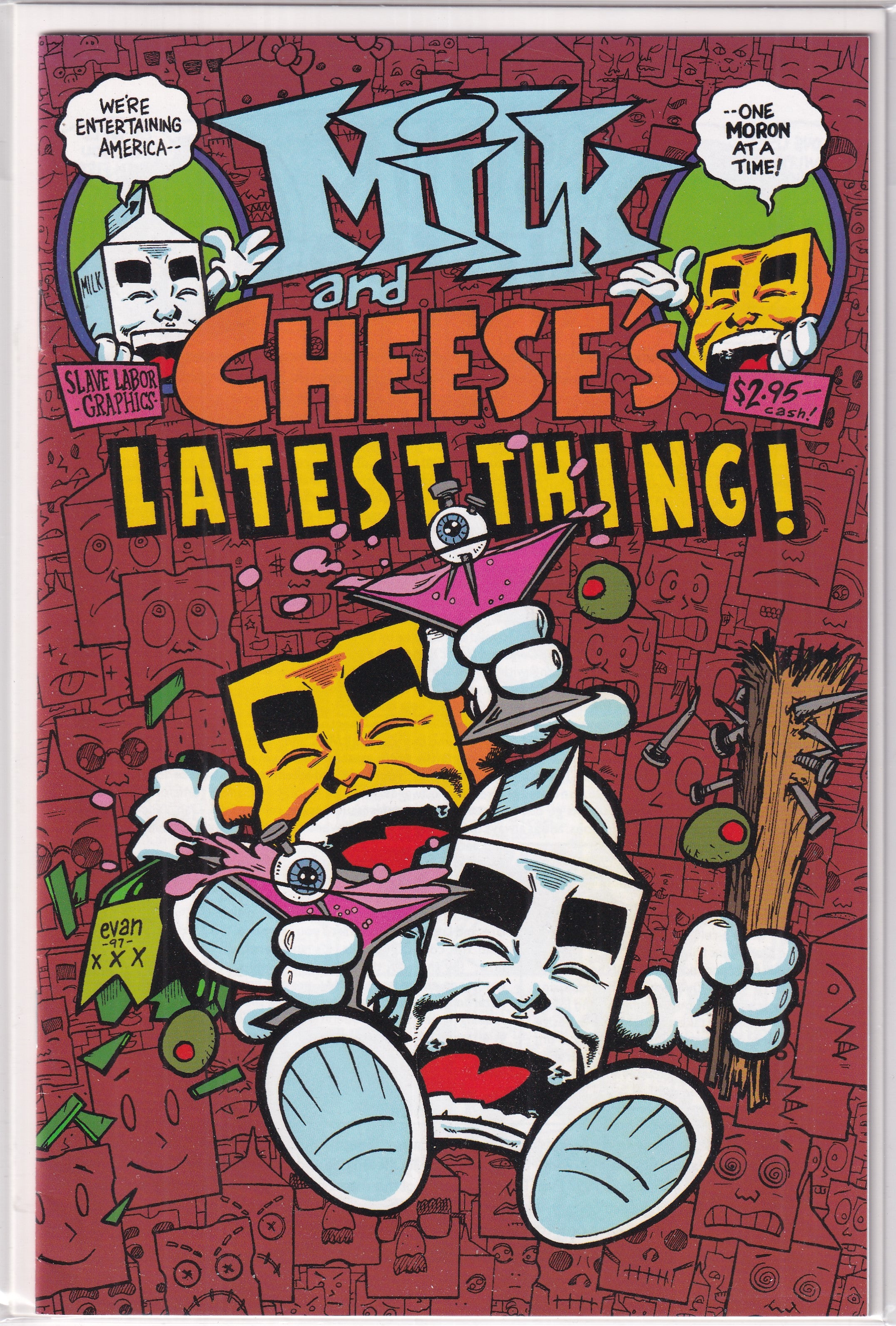 MILK AND CHEESE'S LATEST THING - Slab City Comics