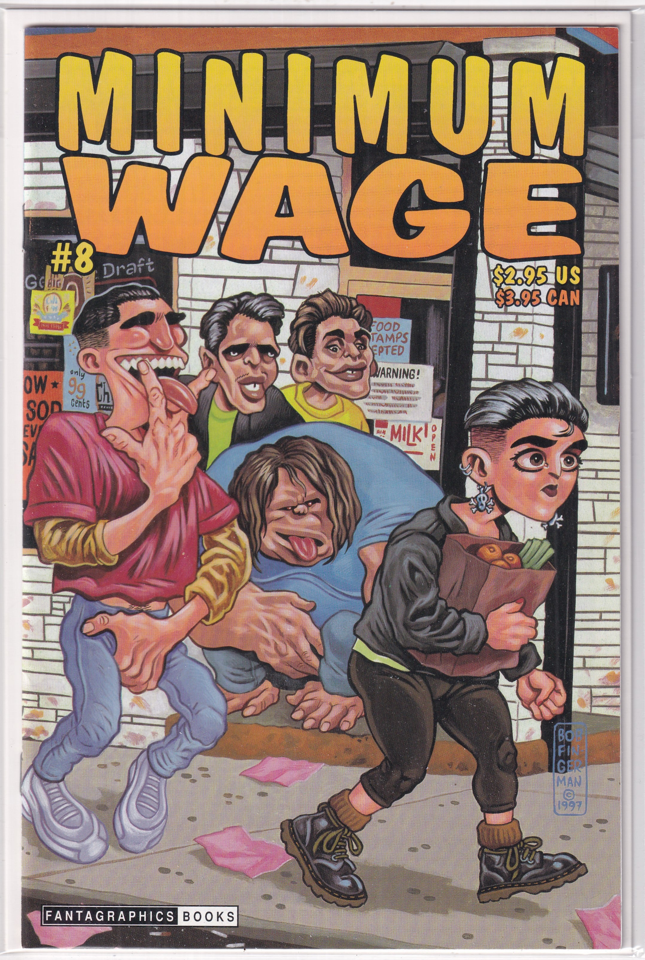 MINIMUM WAGE #8 - Slab City Comics