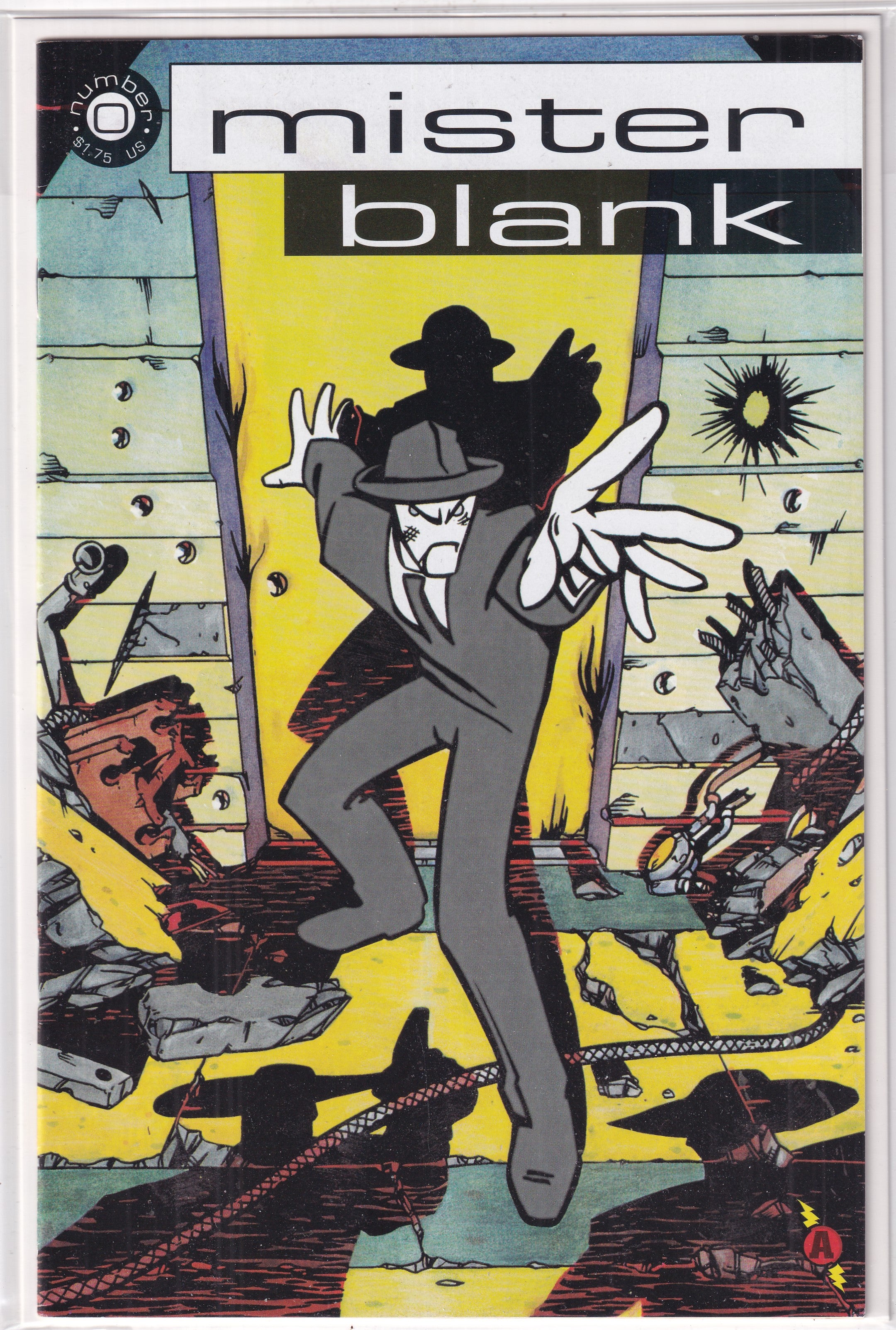 MISTER BLANK #0 - Slab City Comics