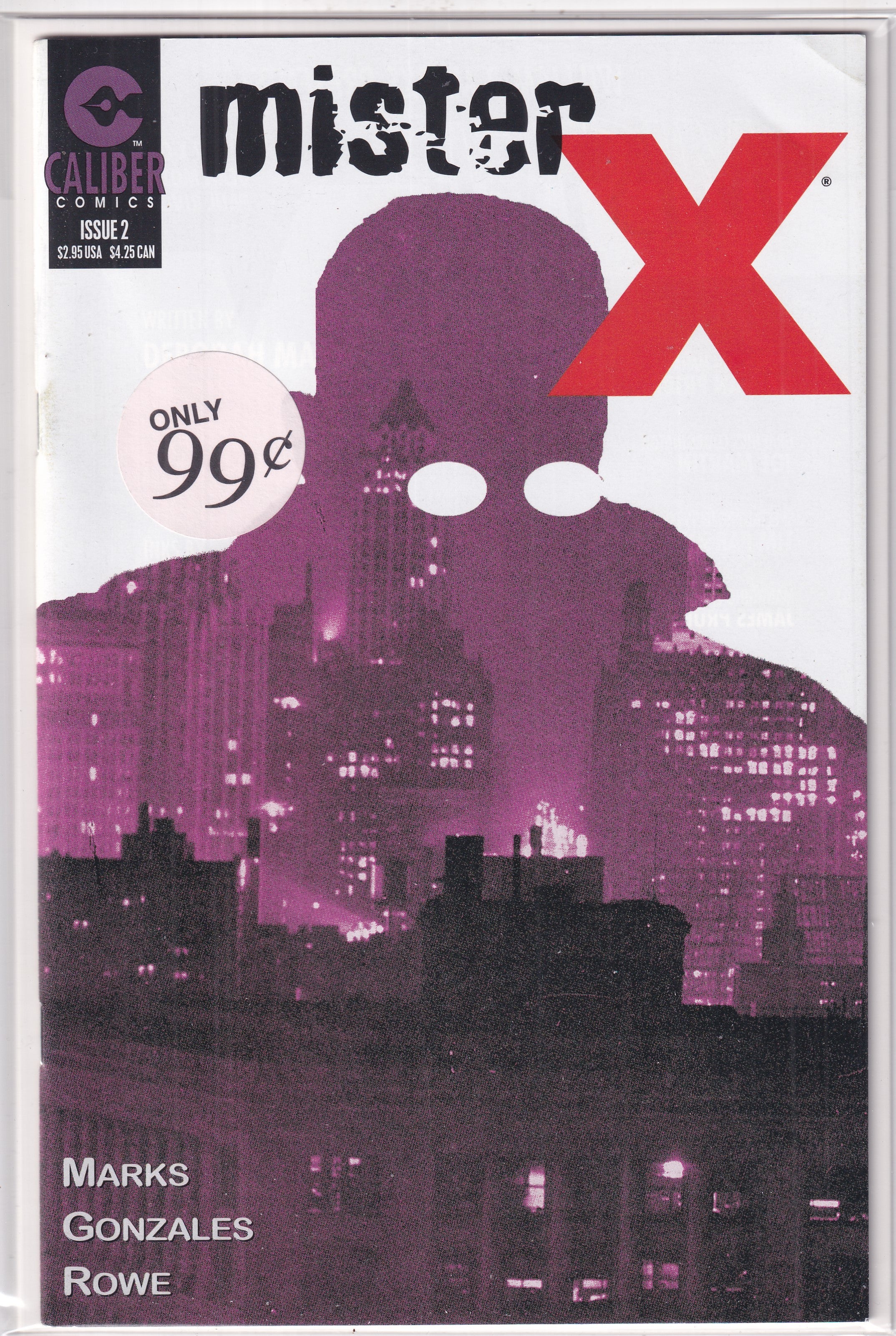 MISTER X #2 - Slab City Comics