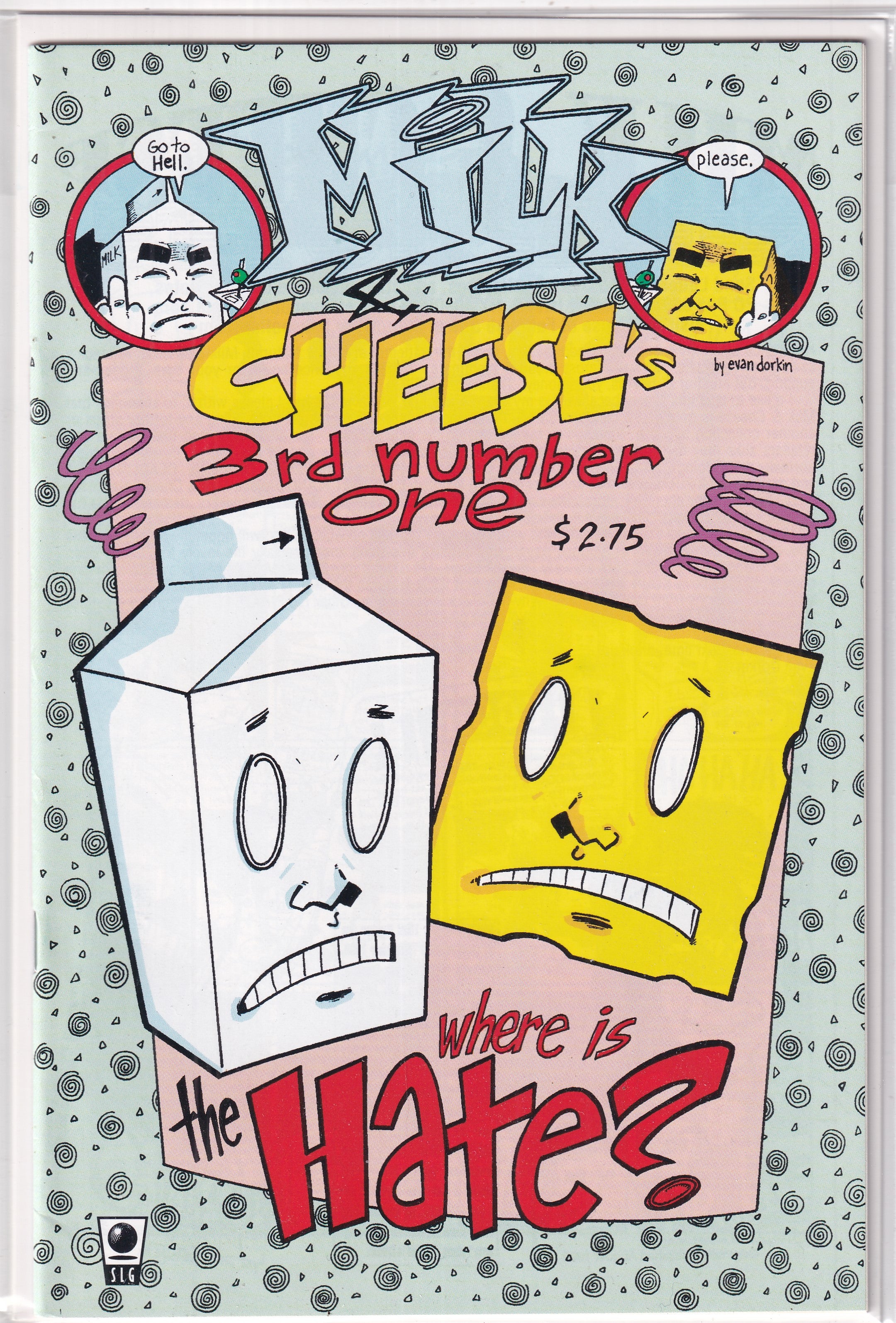 MILK AND CHEESE'S 3RD NUMBER ONE - Slab City Comics
