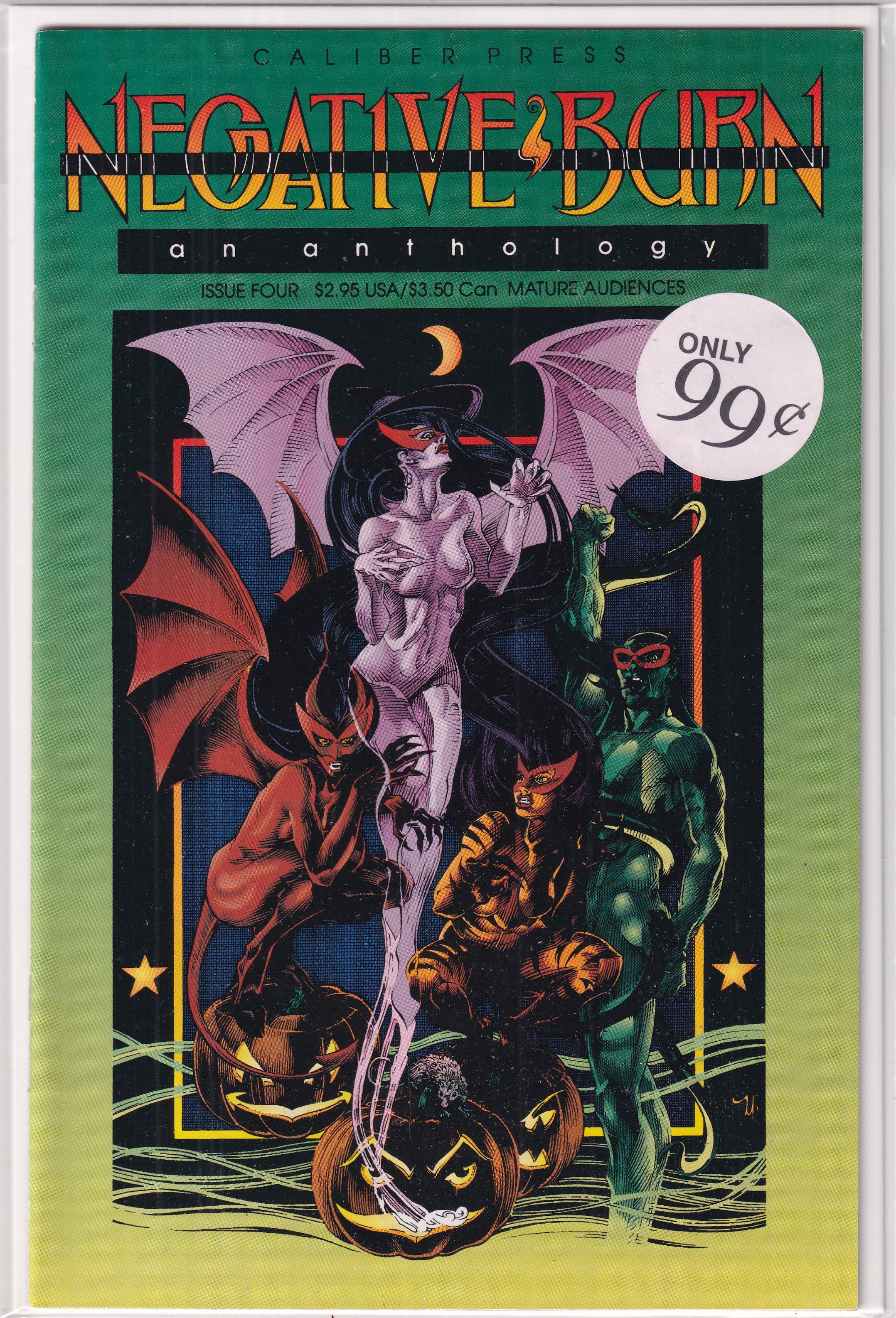 NEGATIVE BURN AN ANTHOLOGY #4 - Slab City Comics