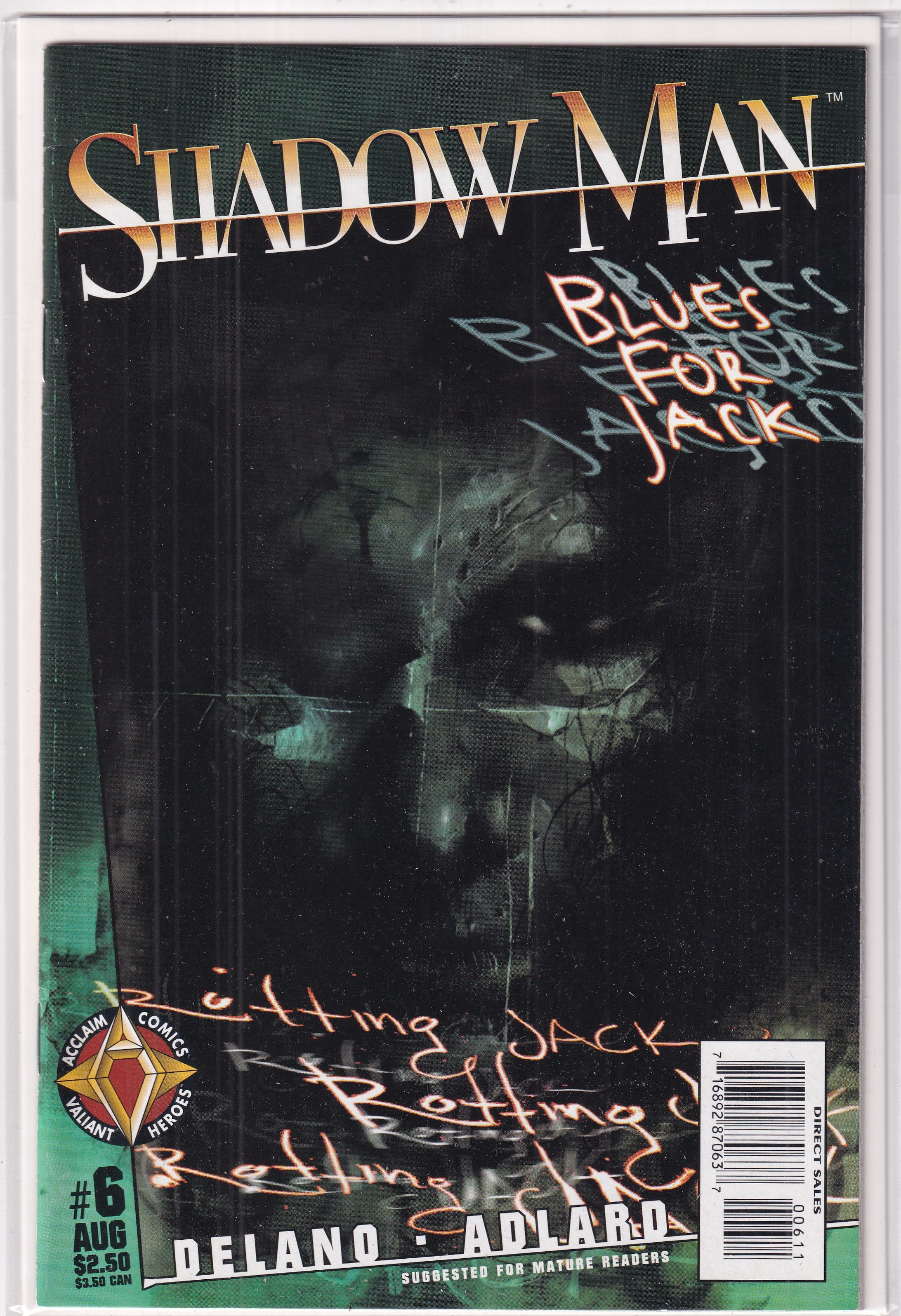 SHADOW MAN #6 - Slab City Comics