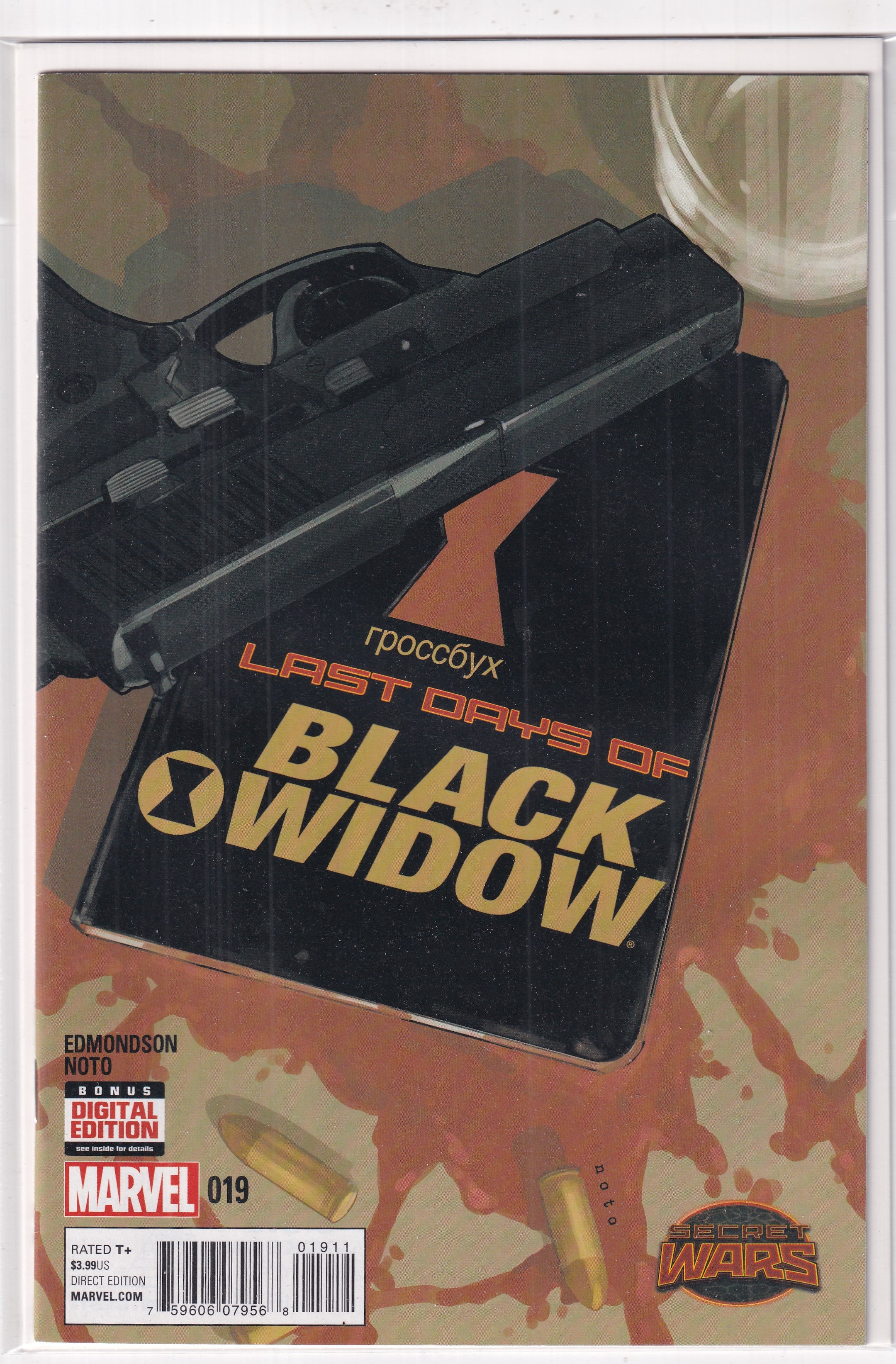BLACK WIDOW #19 - Slab City Comics