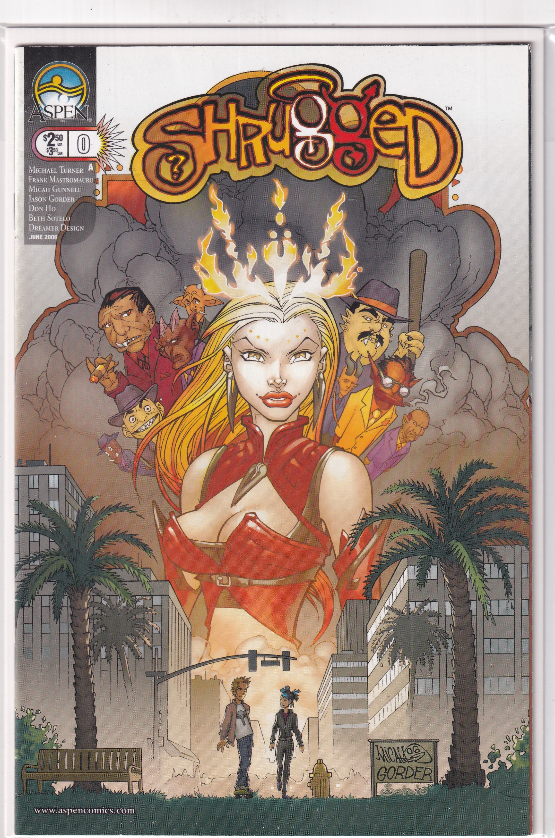 SHRUGGED #0 - Slab City Comics