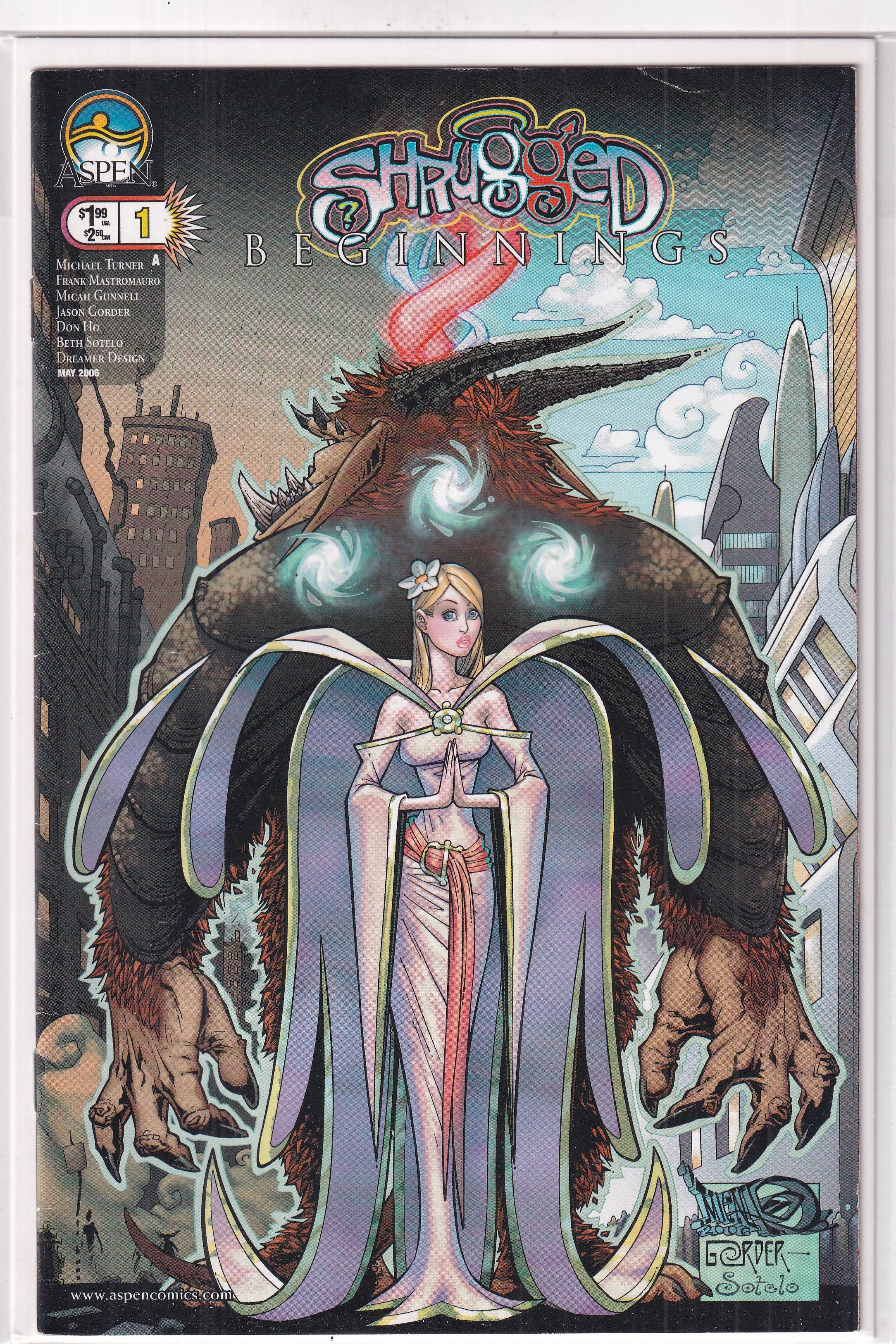 SHRUGGED BEGINNINGS #1 - Slab City Comics