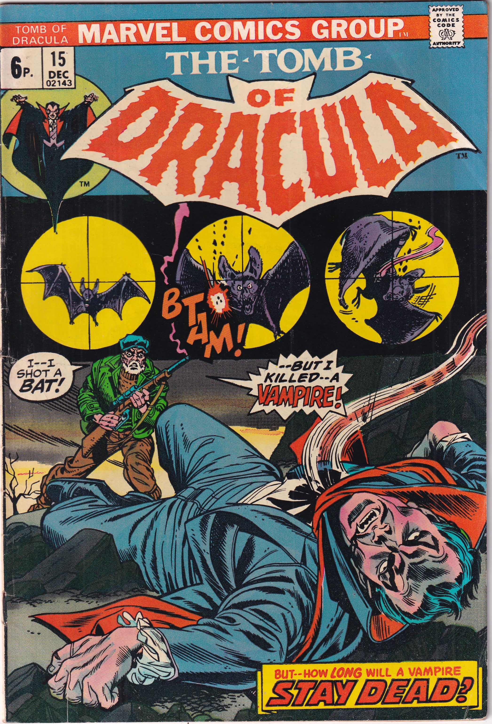 TOMB OF DRACULA #15 - Slab City Comics