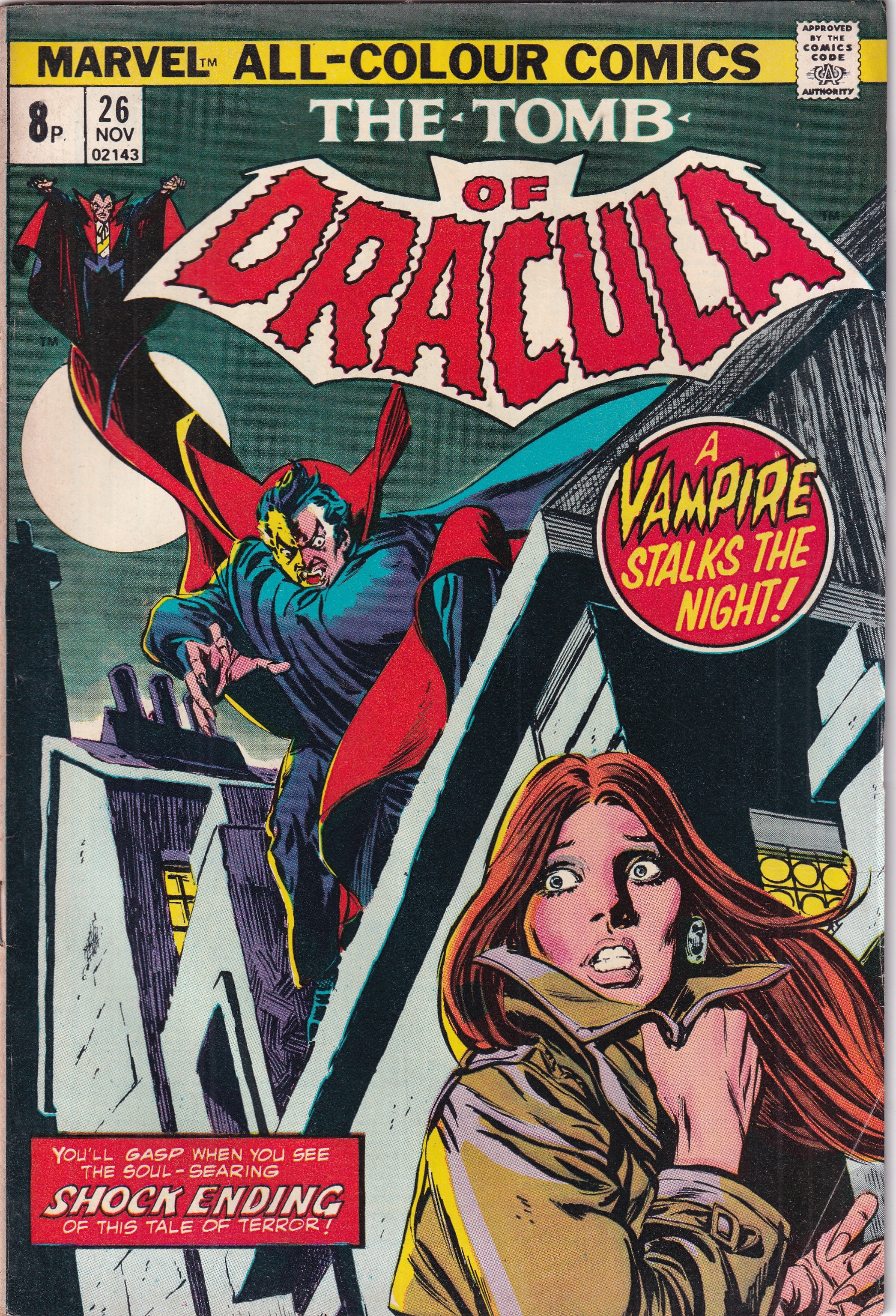 TOMB OF DRACULA #26 - Slab City Comics