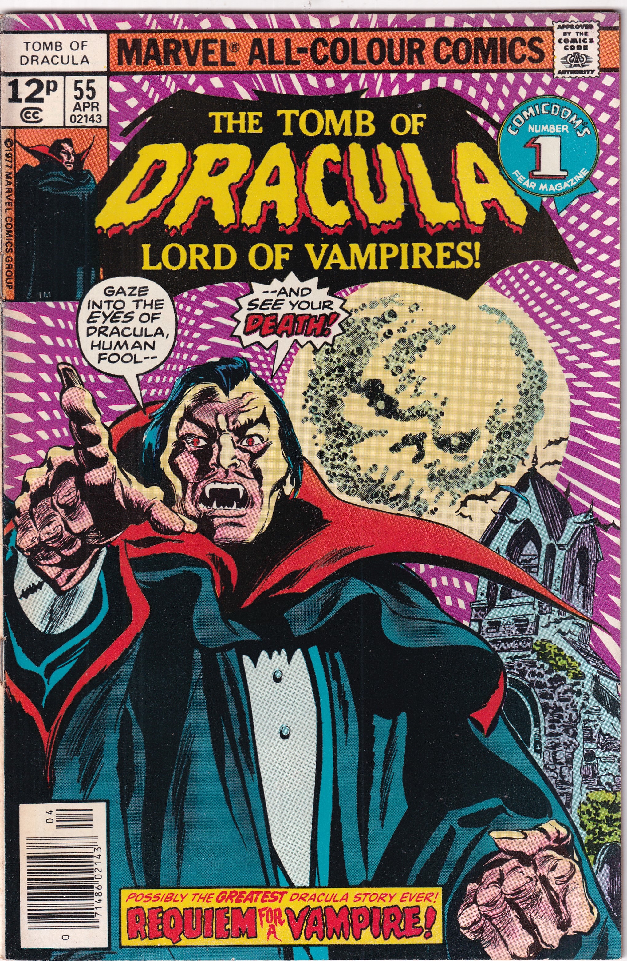 TOMB OF DRACULA #55 - Slab City Comics
