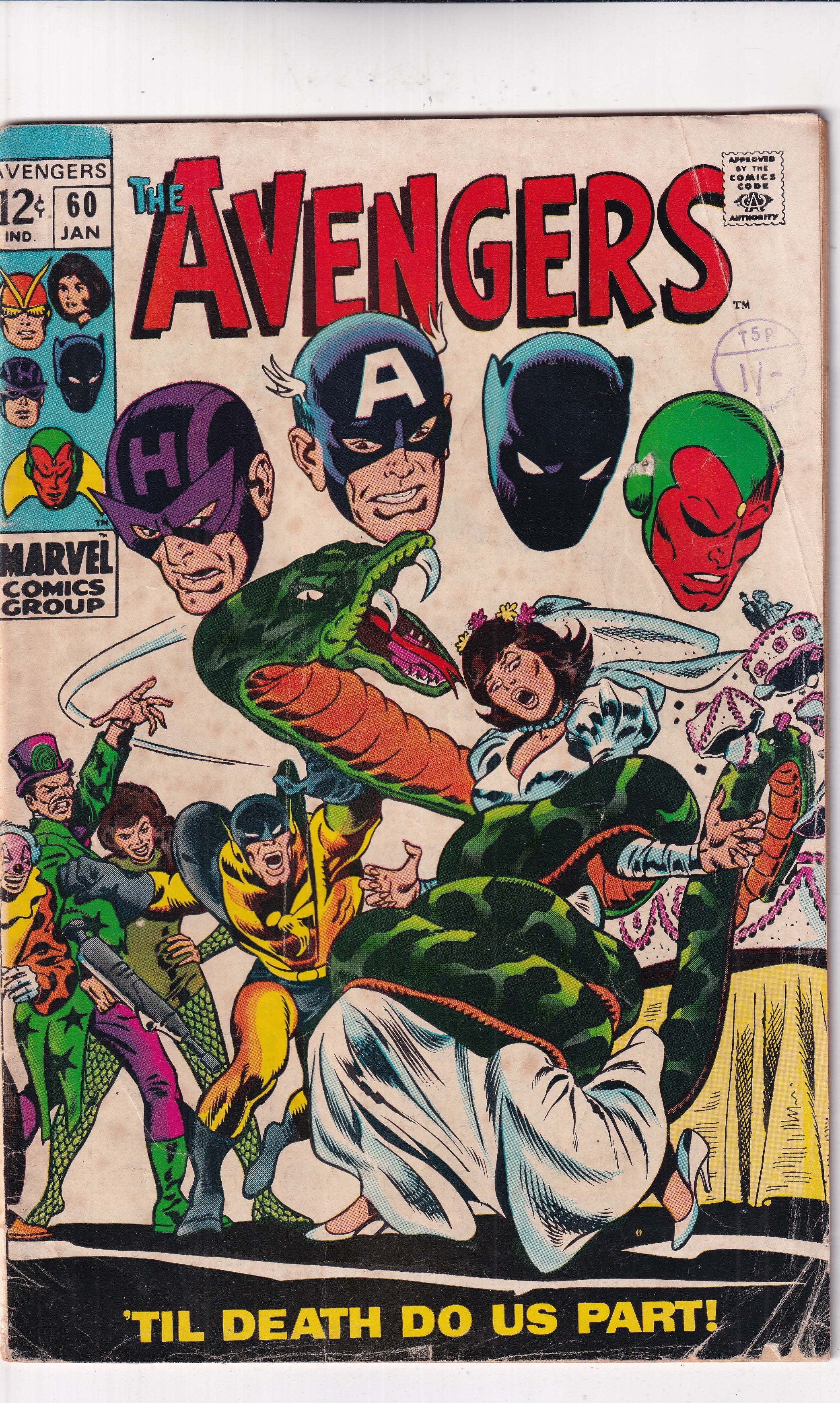 AVENGERS #60 - Slab City Comics