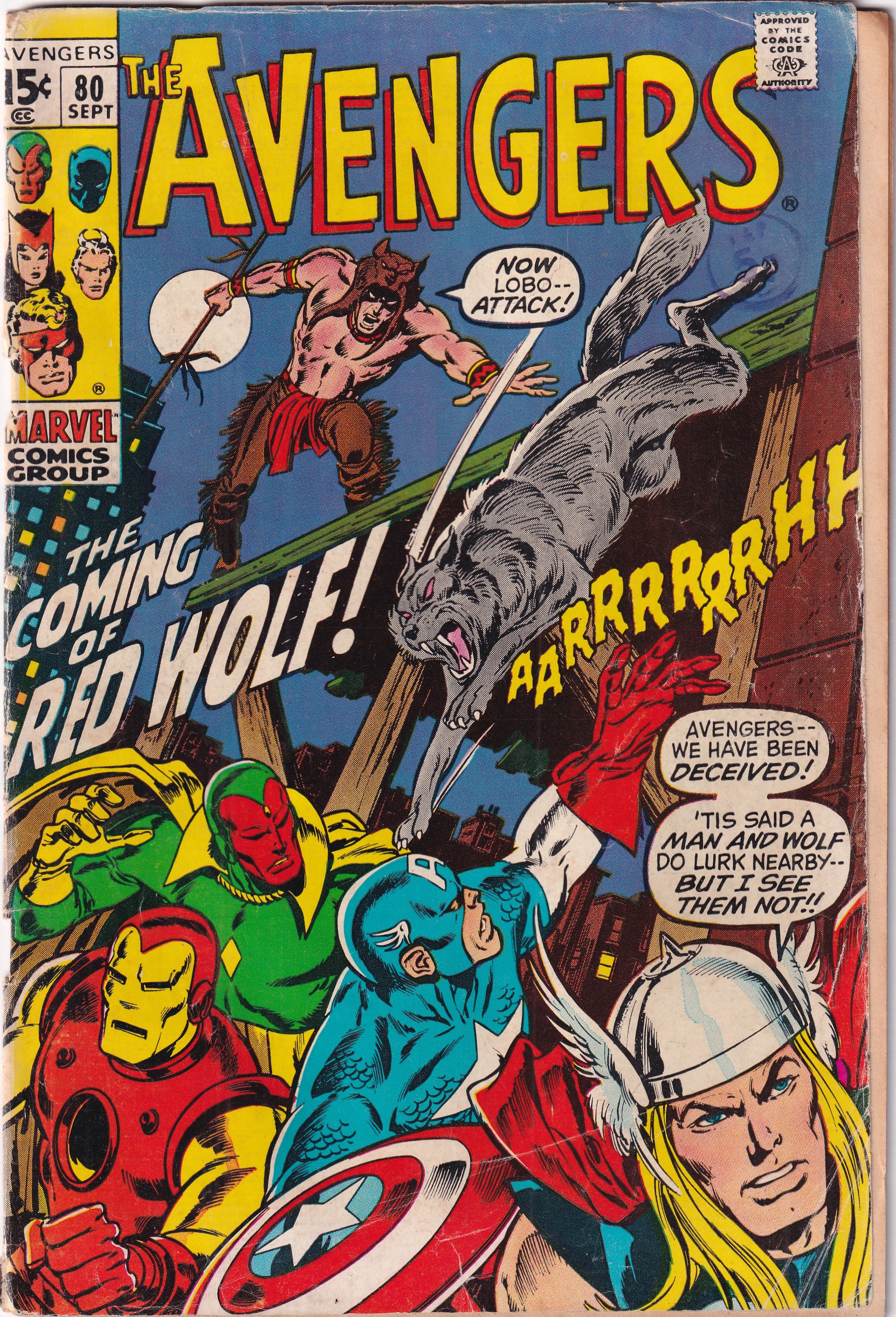AVENGERS #80 - Slab City Comics