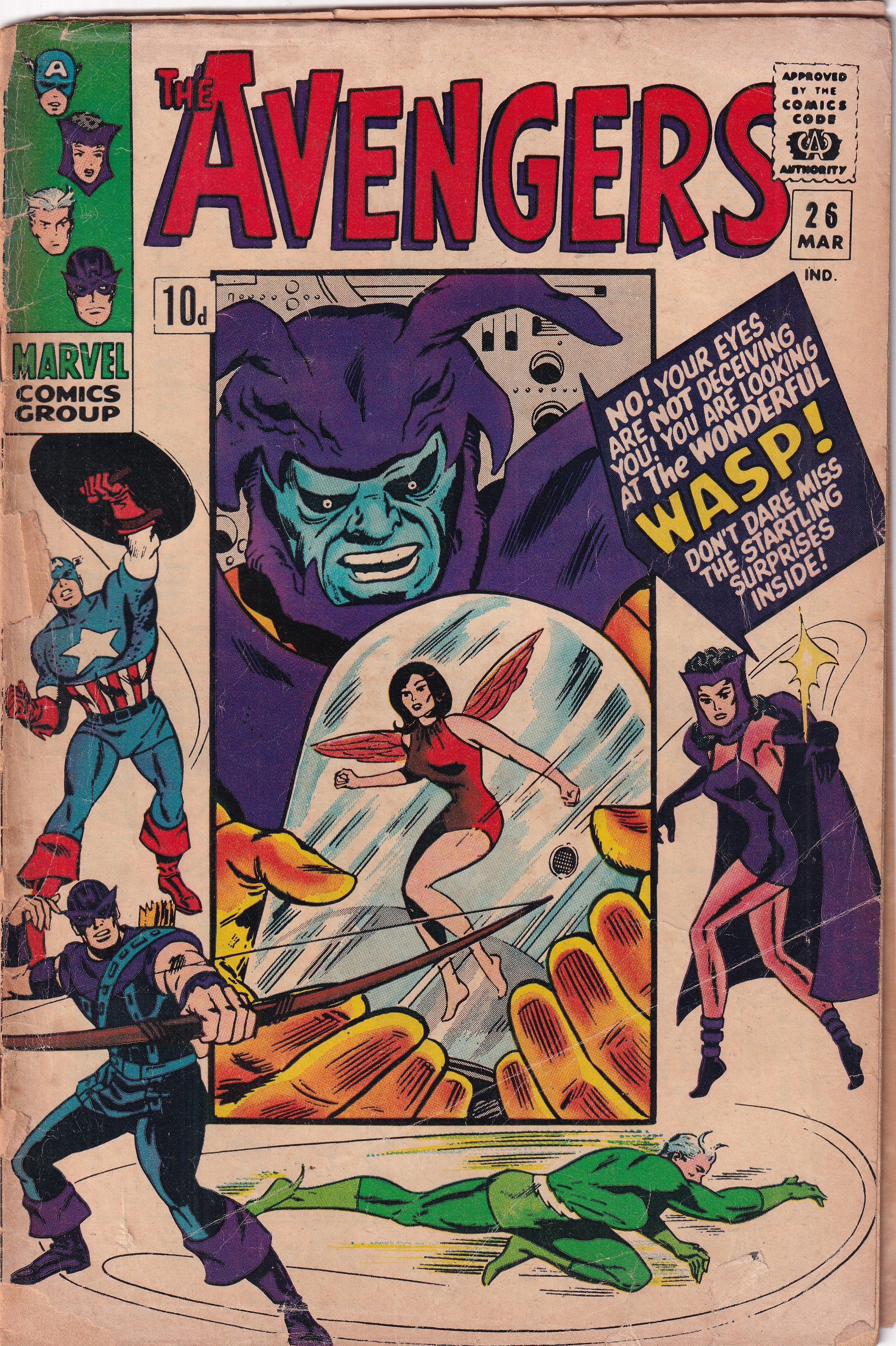 AVENGERS #26 - Slab City Comics