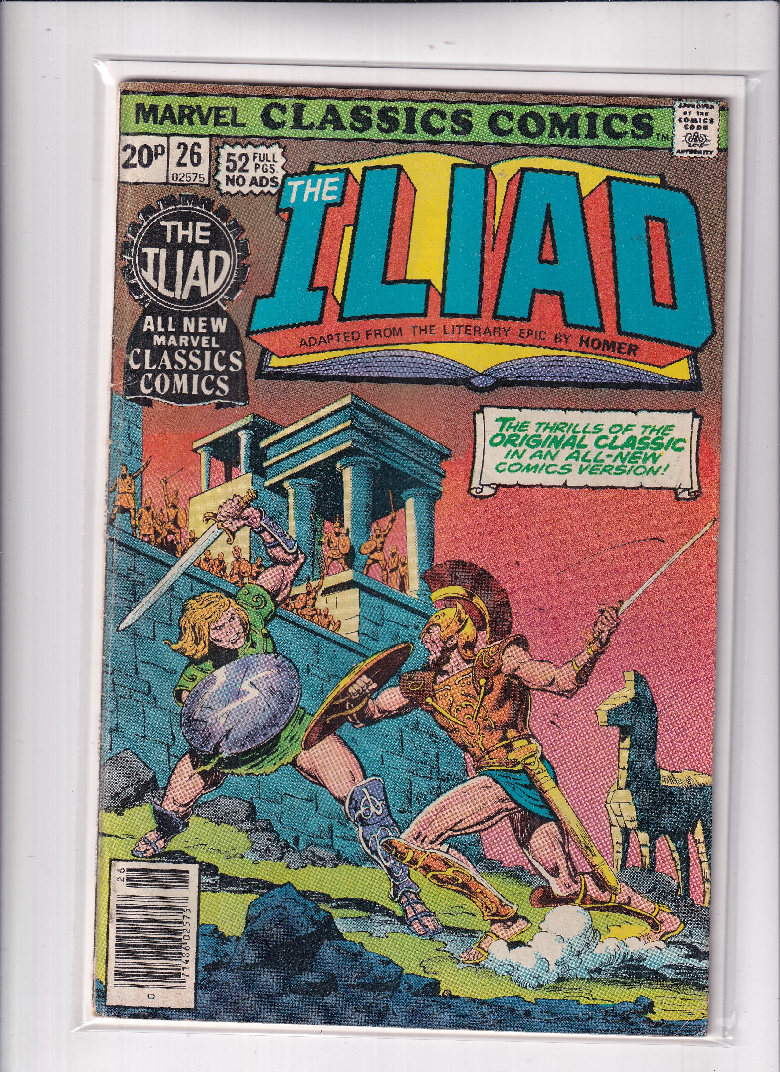 MARVEL CLASSICS COMICS #26 - Slab City Comics