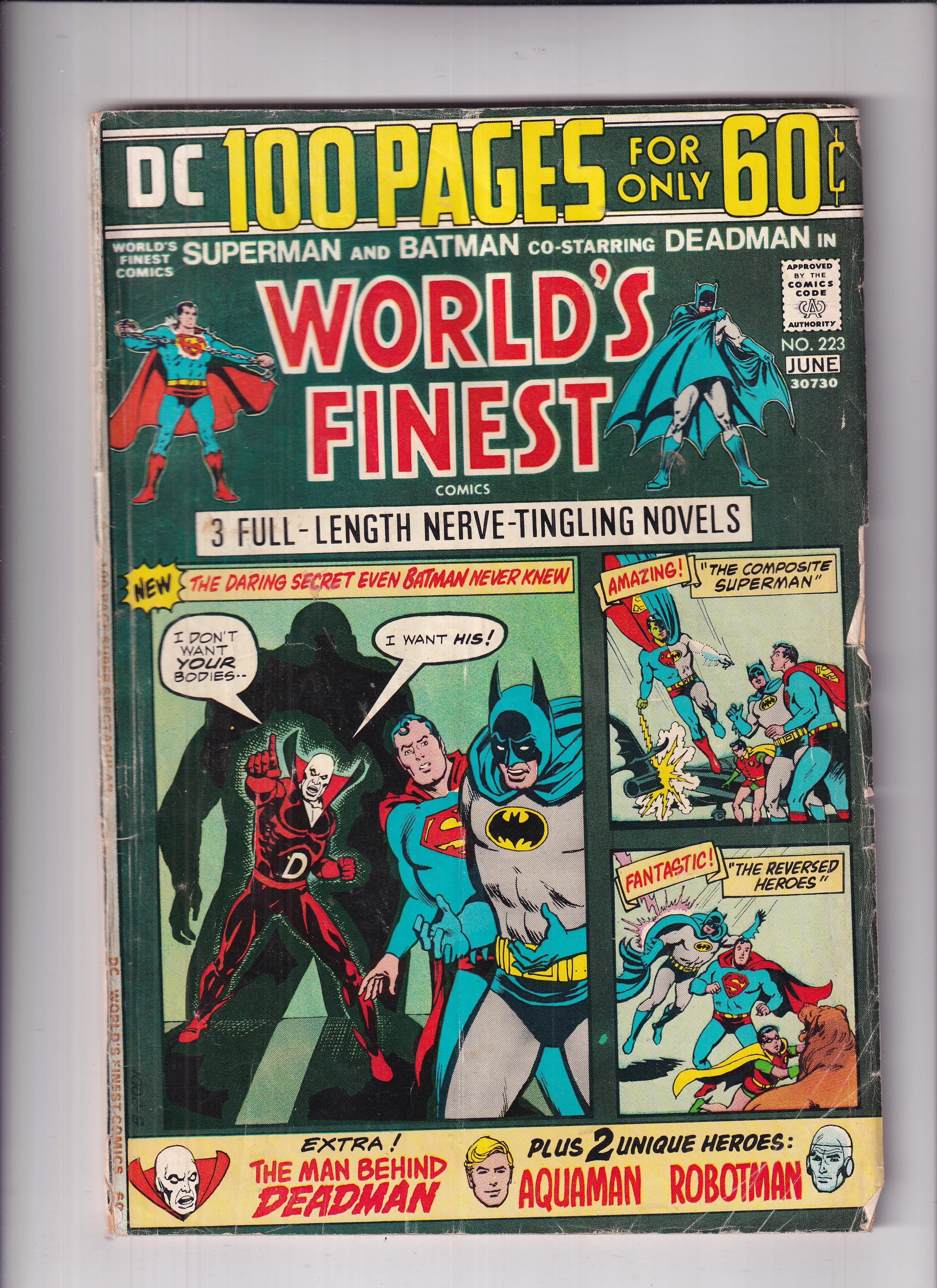 WORLD'S FINEST #223 - Slab City Comics