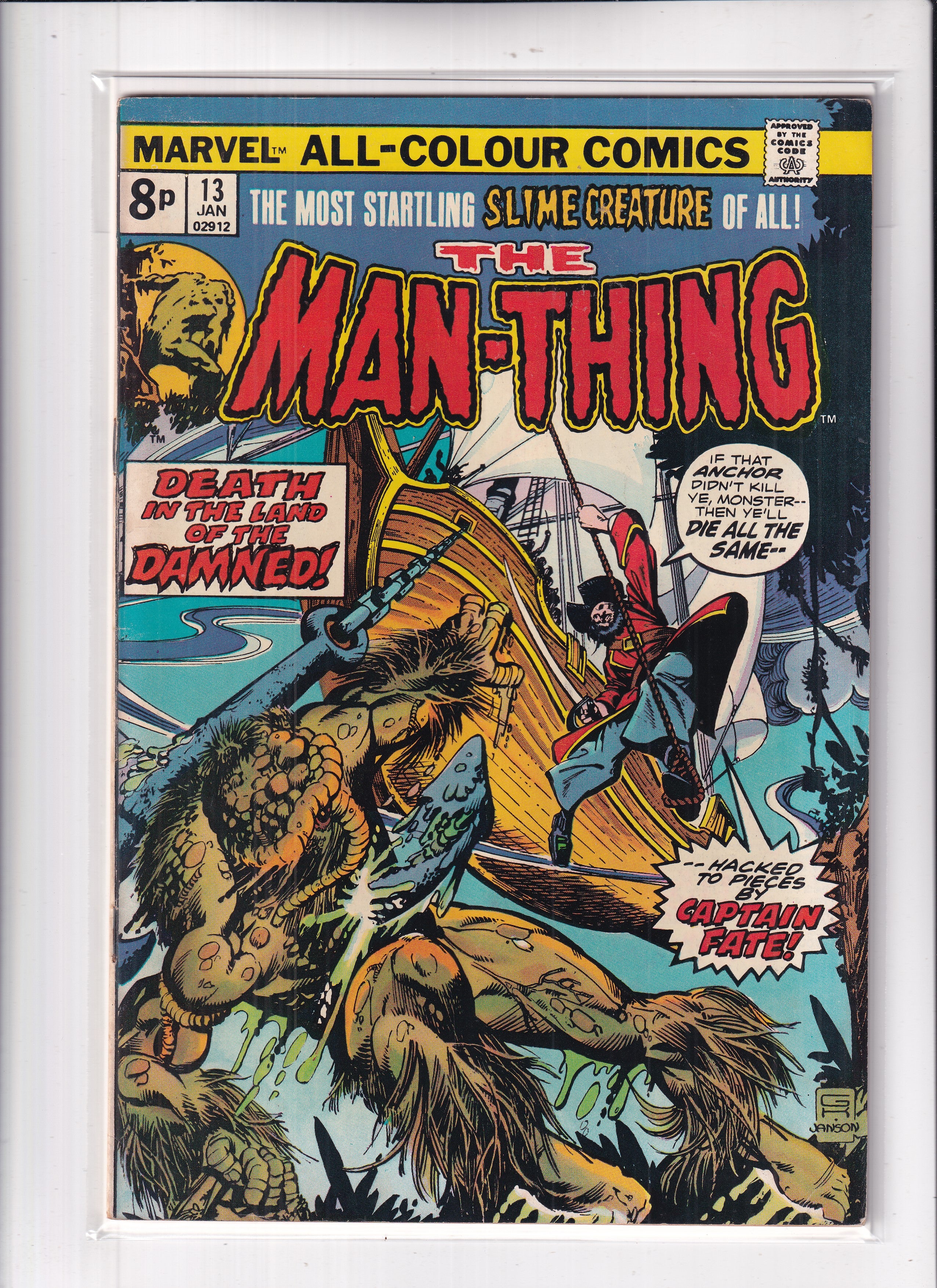 MAN-THING #13 - Slab City Comics