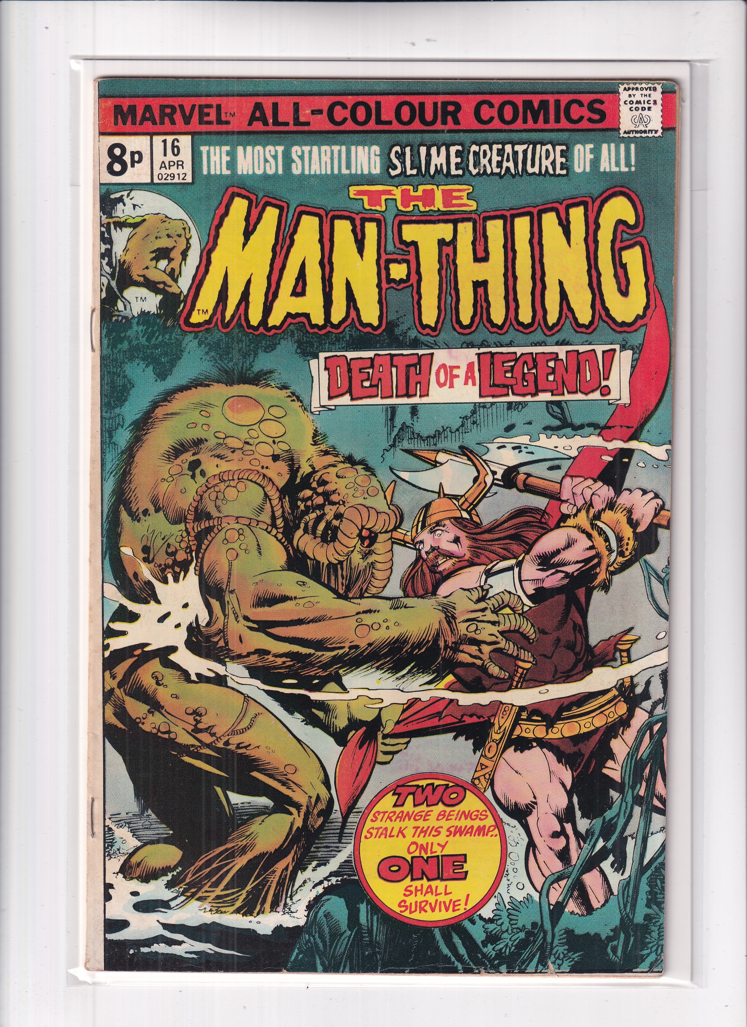 MAN-THING #16 - Slab City Comics