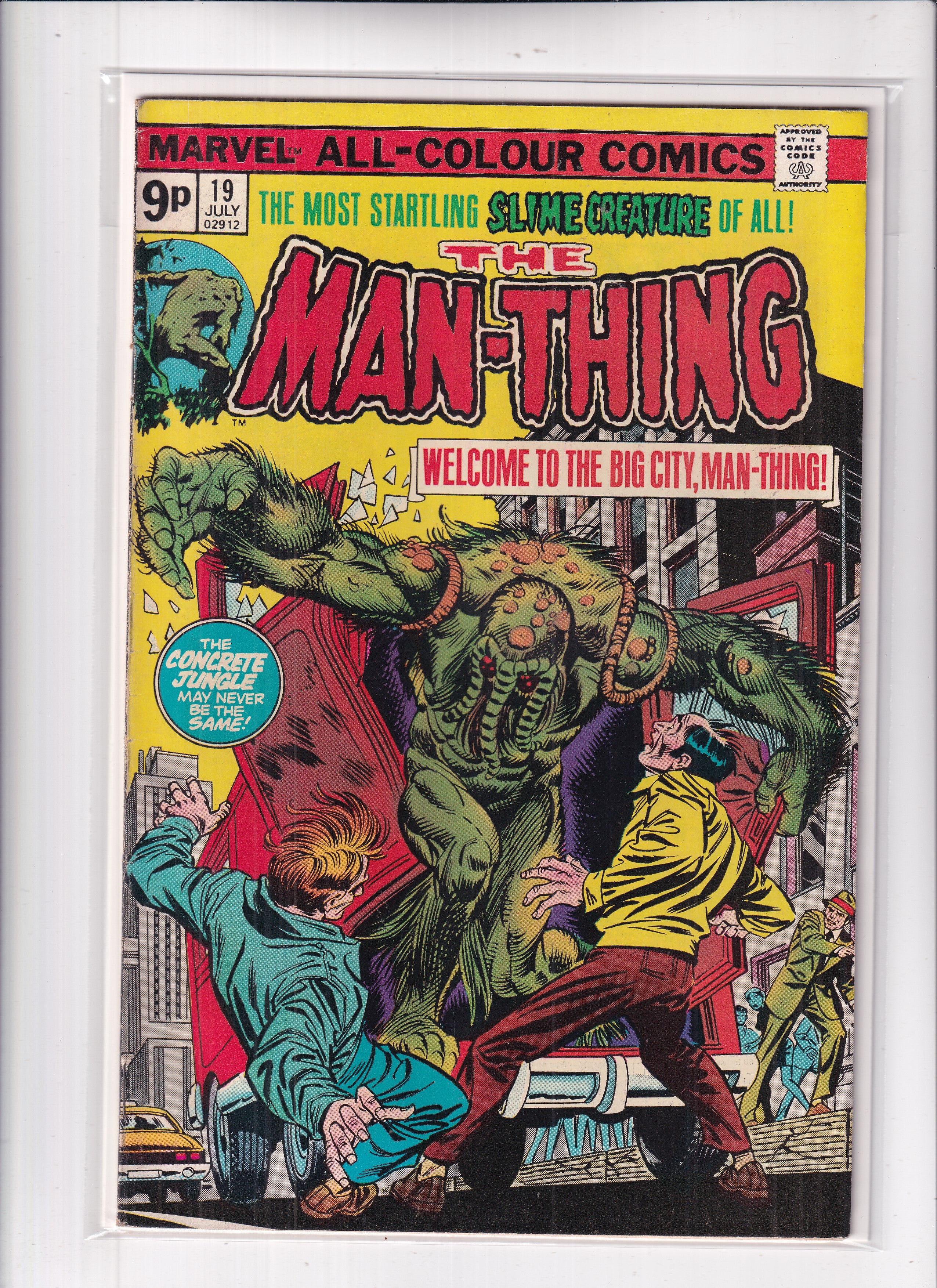 MAN-THING #19 - Slab City Comics