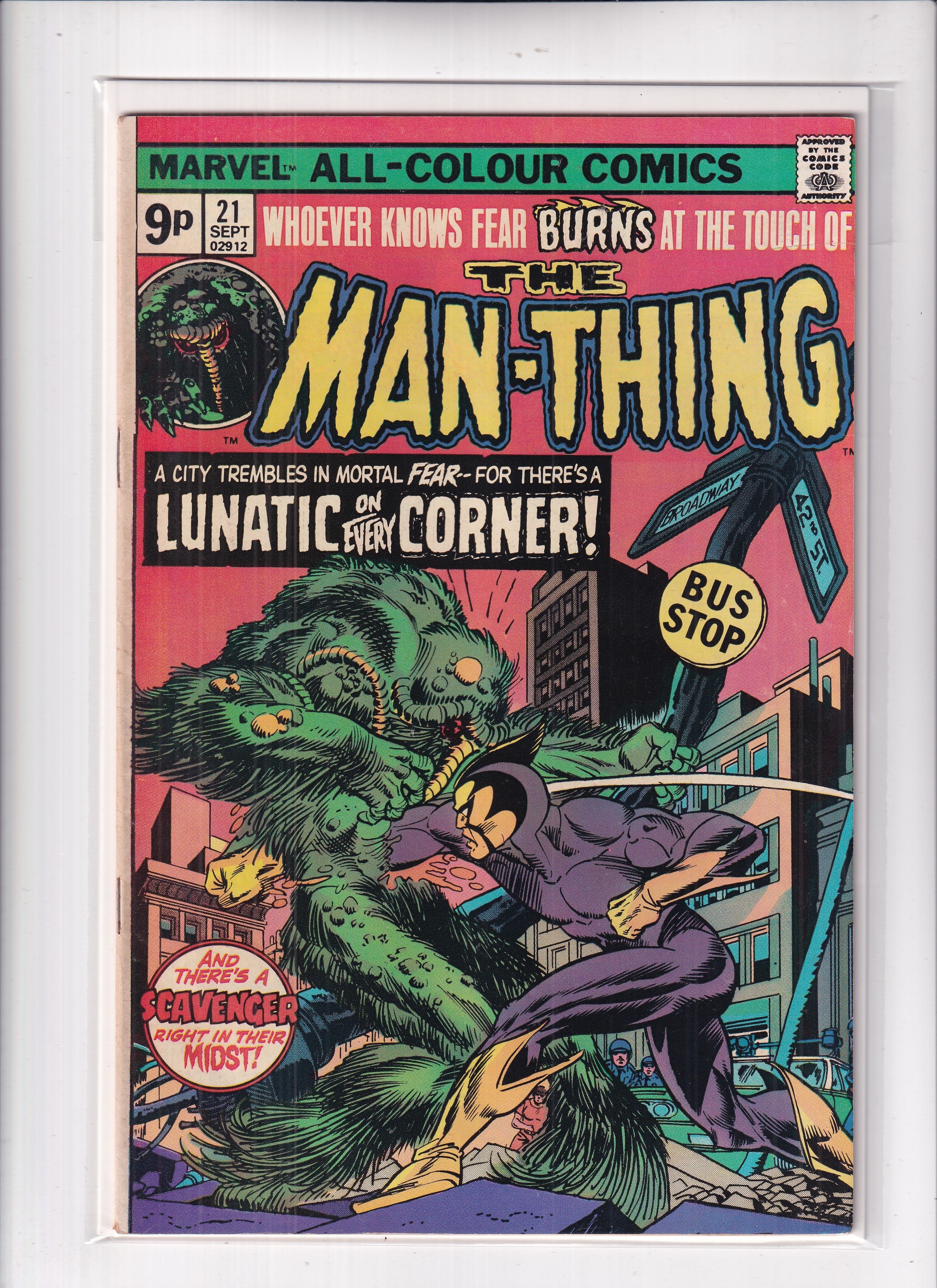 MAN-THING #21 - Slab City Comics
