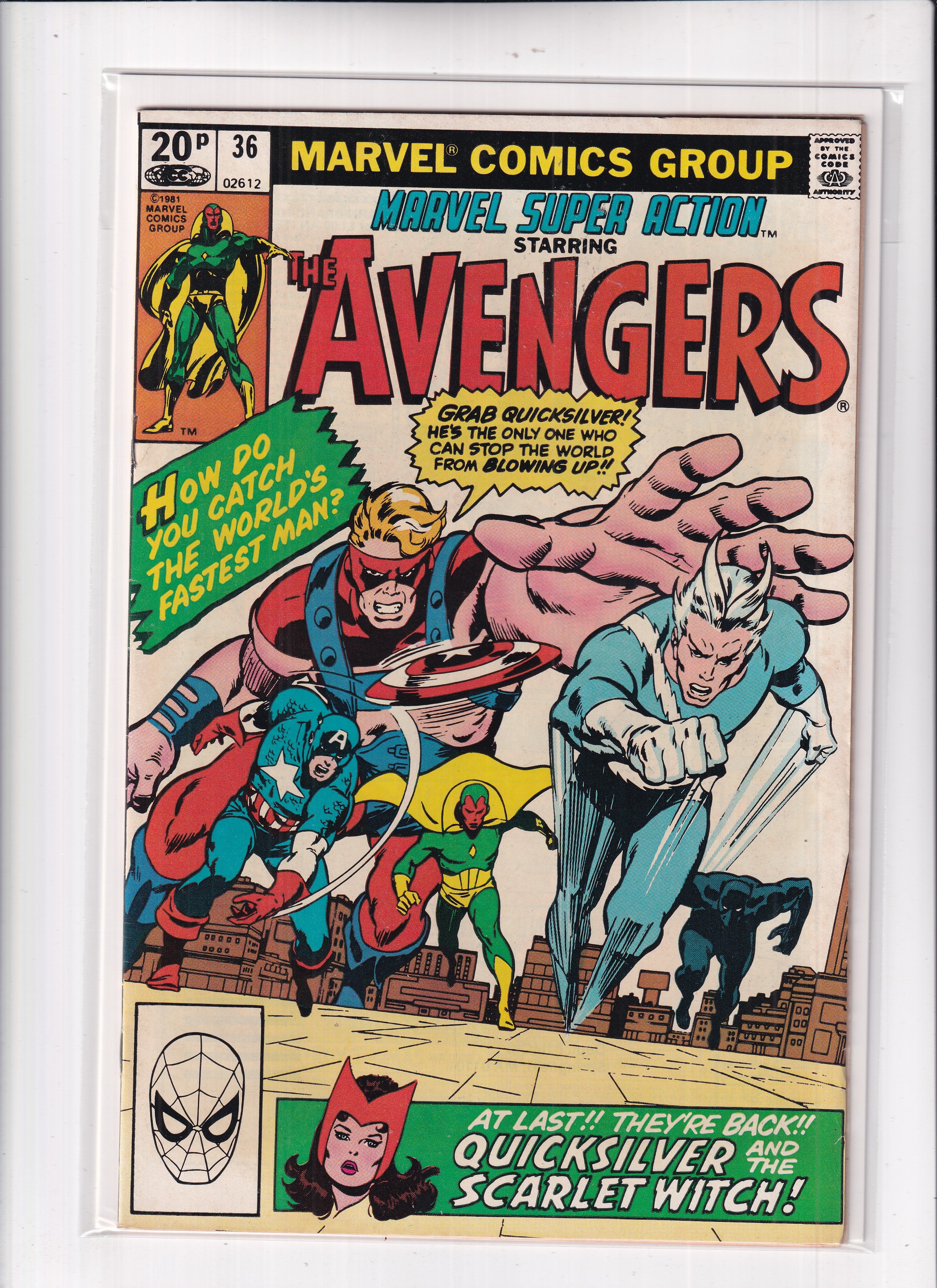 MARVEL SUPER ACTION #36 - Slab City Comics