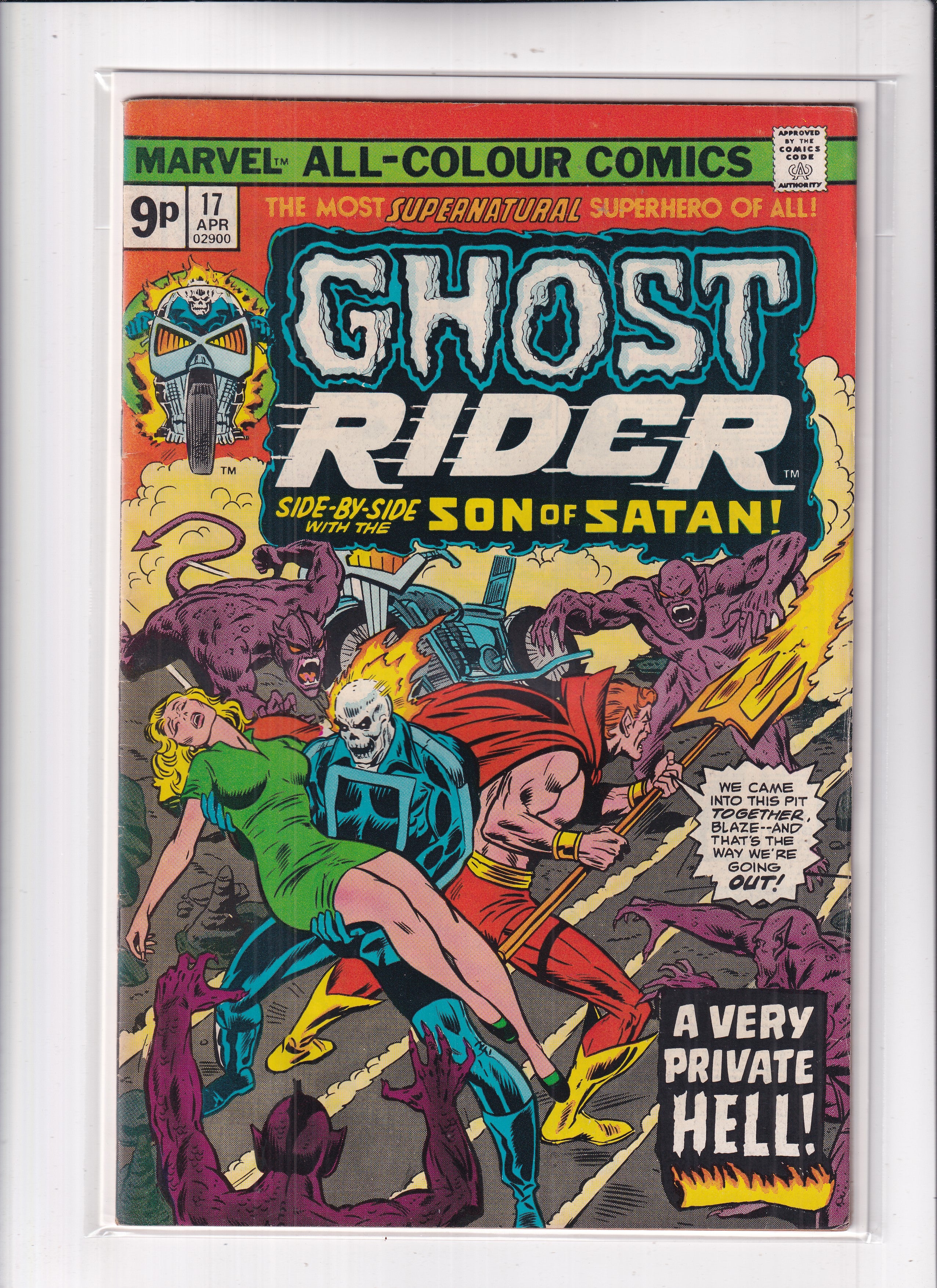 GHOST RIDER #17 - Slab City Comics