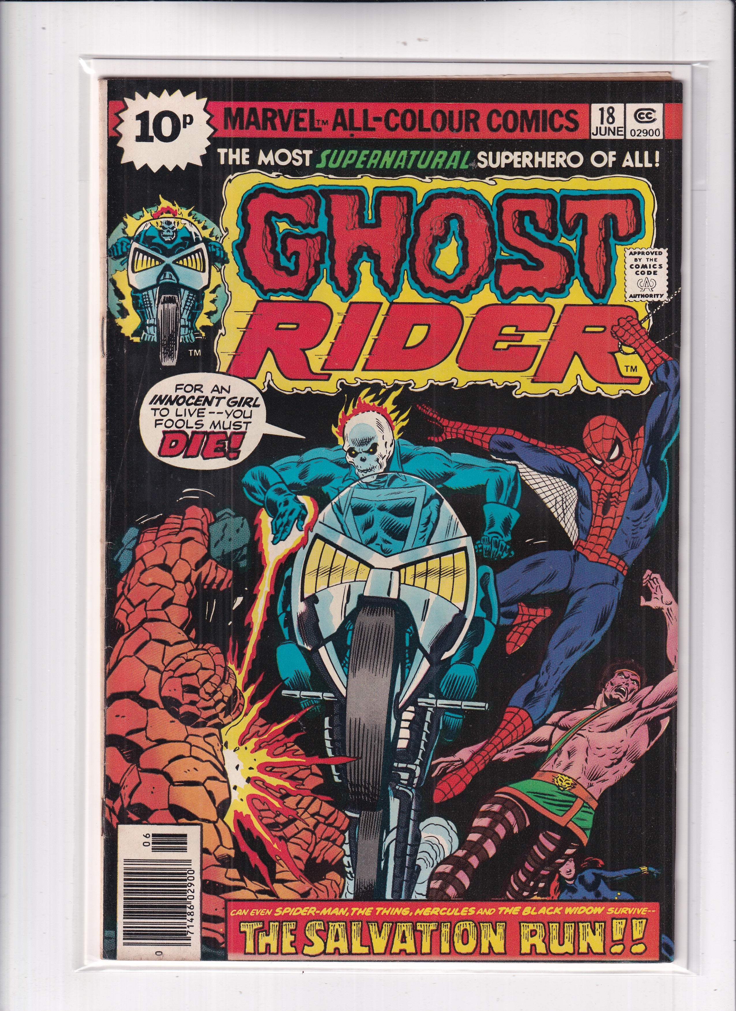GHOST RIDER #18 - Slab City Comics