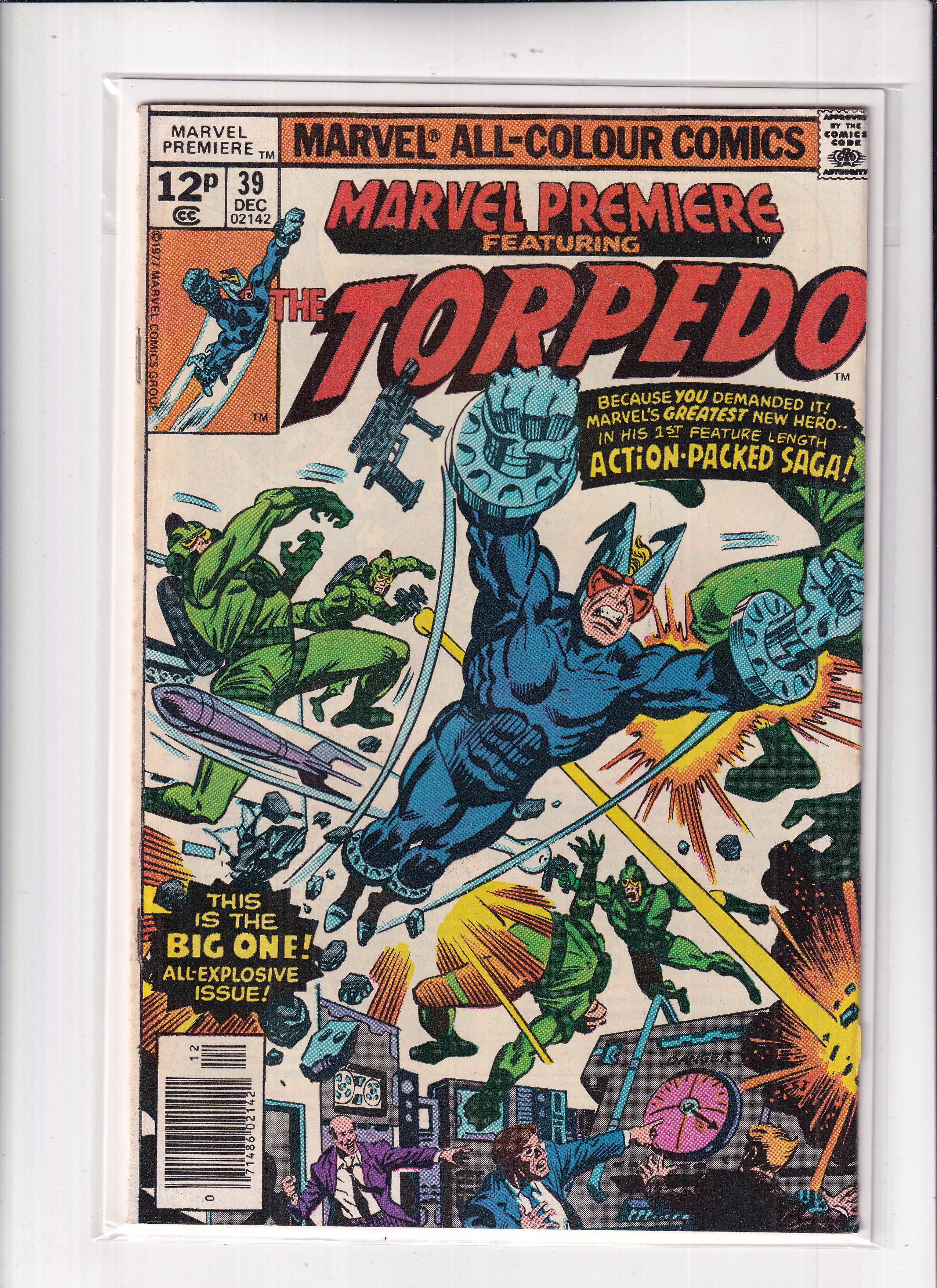 MARVEL PREMIERE #39 - Slab City Comics