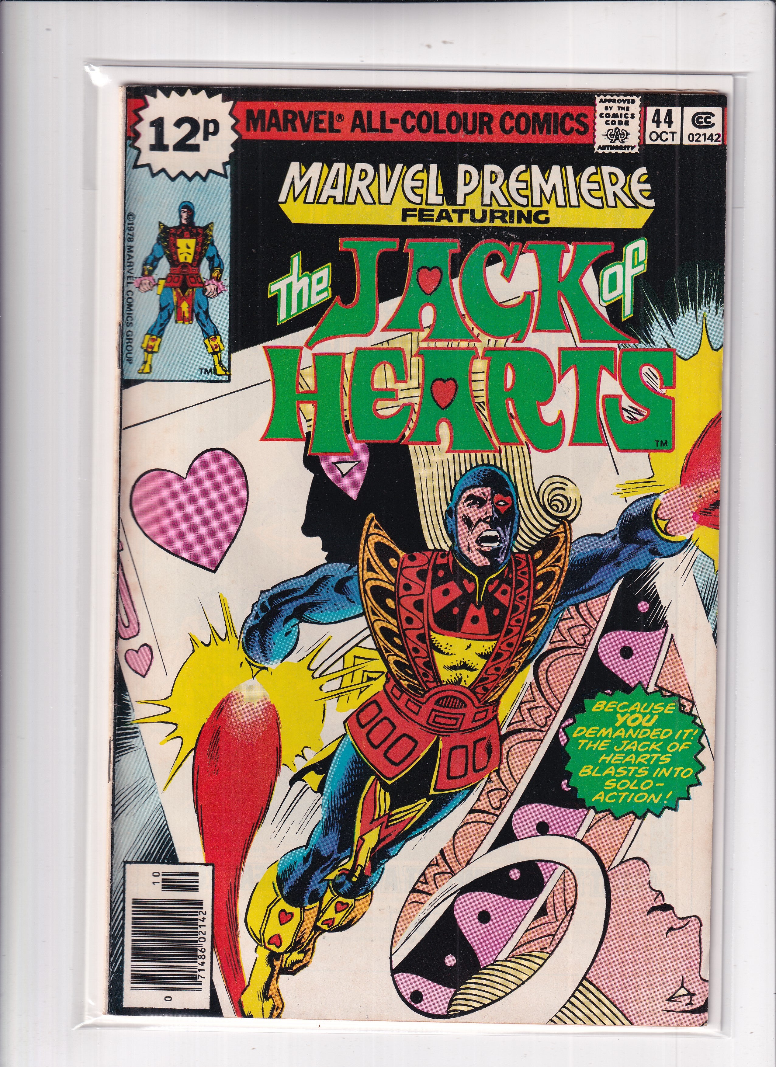 MARVEL PREMIERE #44 - Slab City Comics
