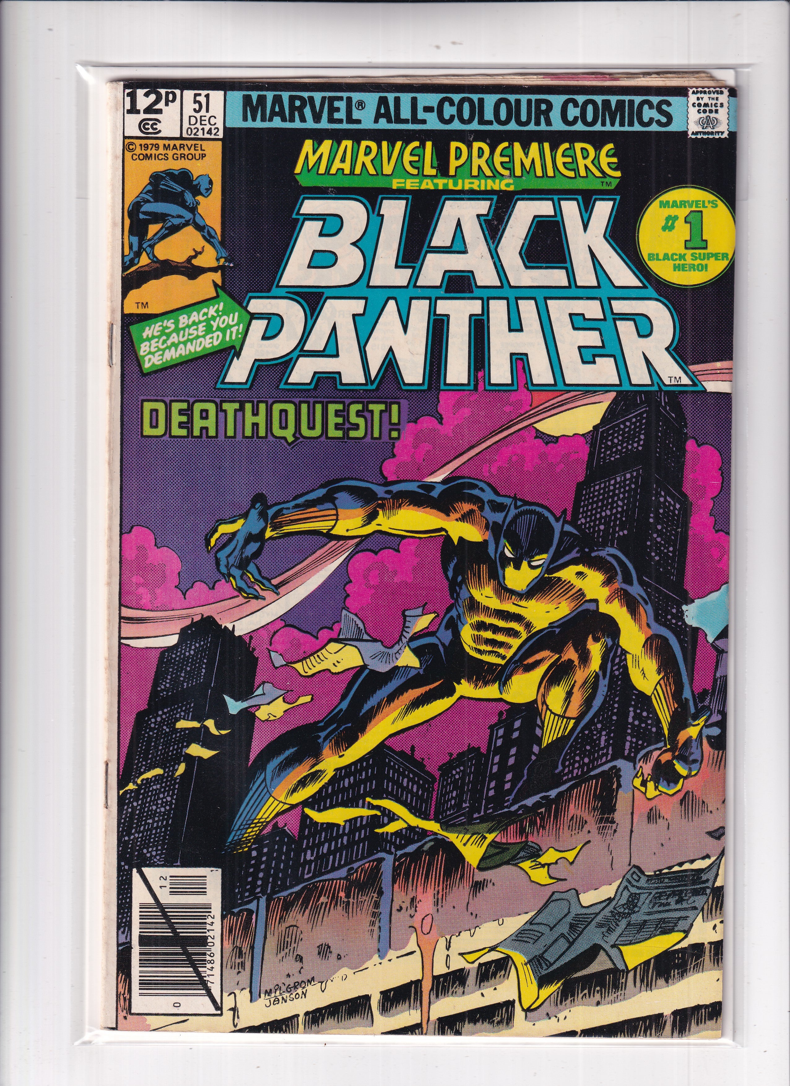 MARVEL PREMIERE #51 - Slab City Comics