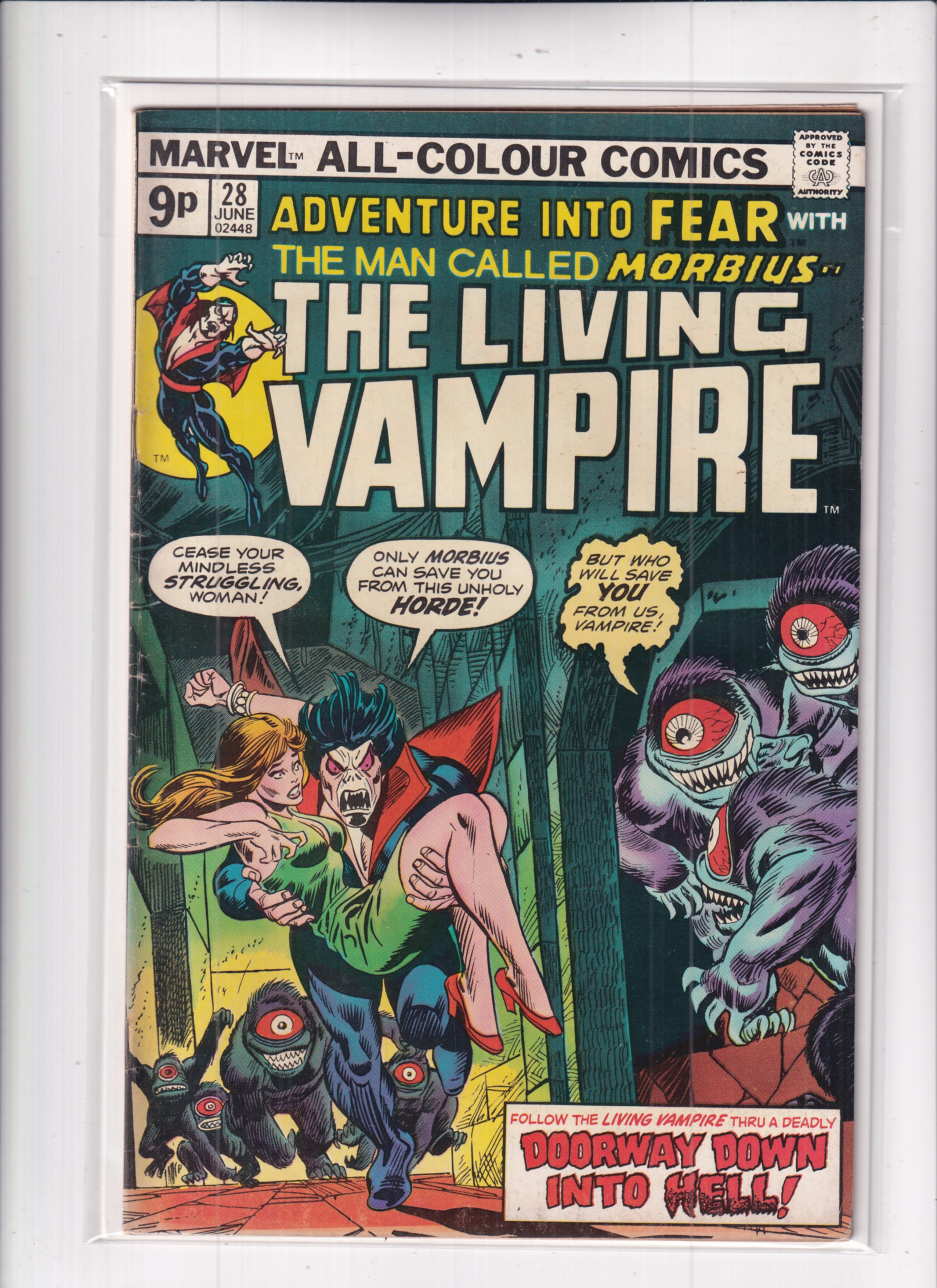 ADVENTURE INTO FEAR #28