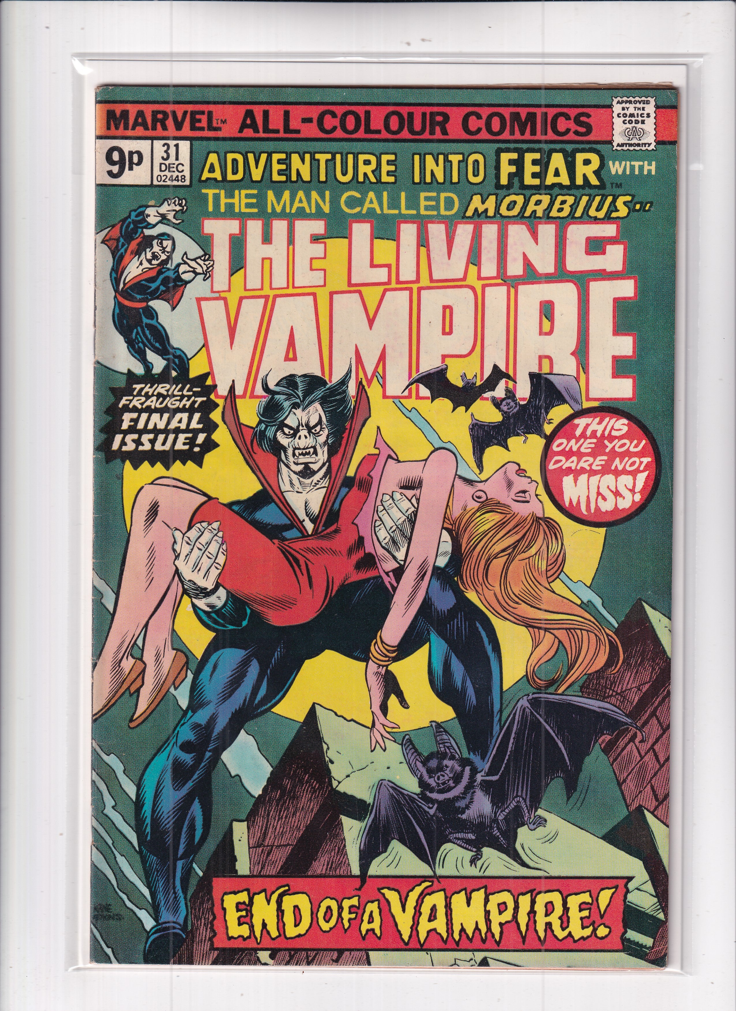 ADVENTURE INTO FEAR #31
