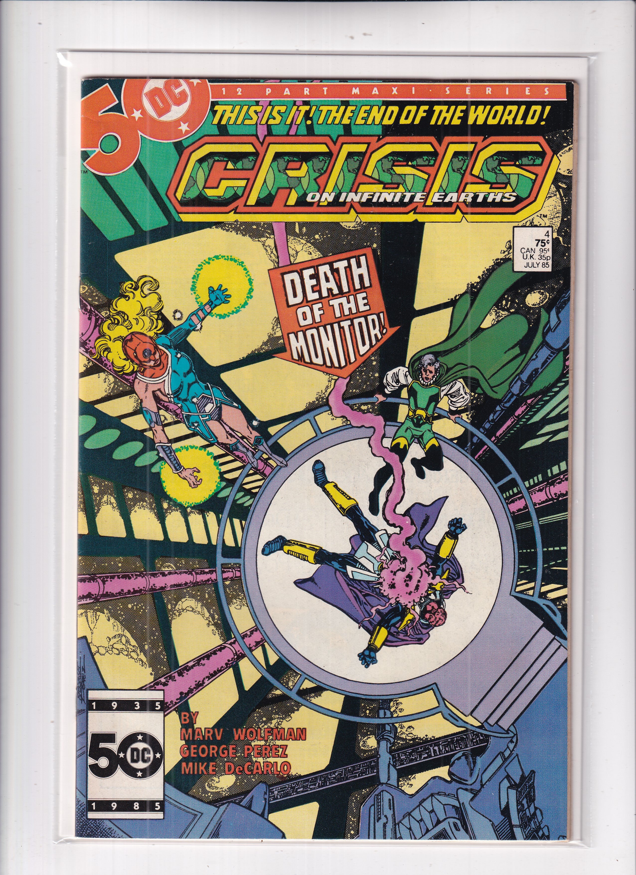 Crisis On Infinite Earths #4