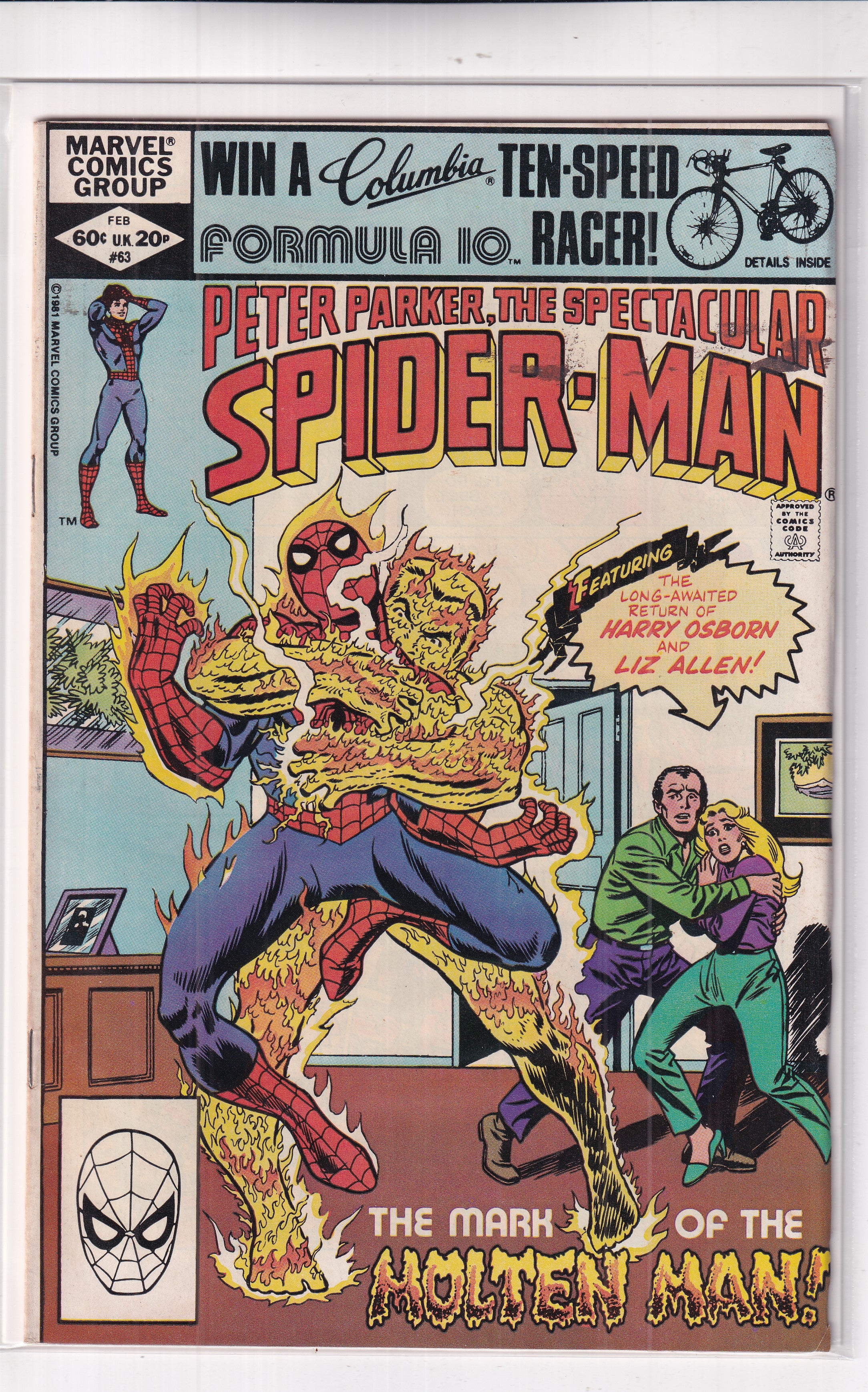 Peter Parker The Spectacular Spider-Man #63
